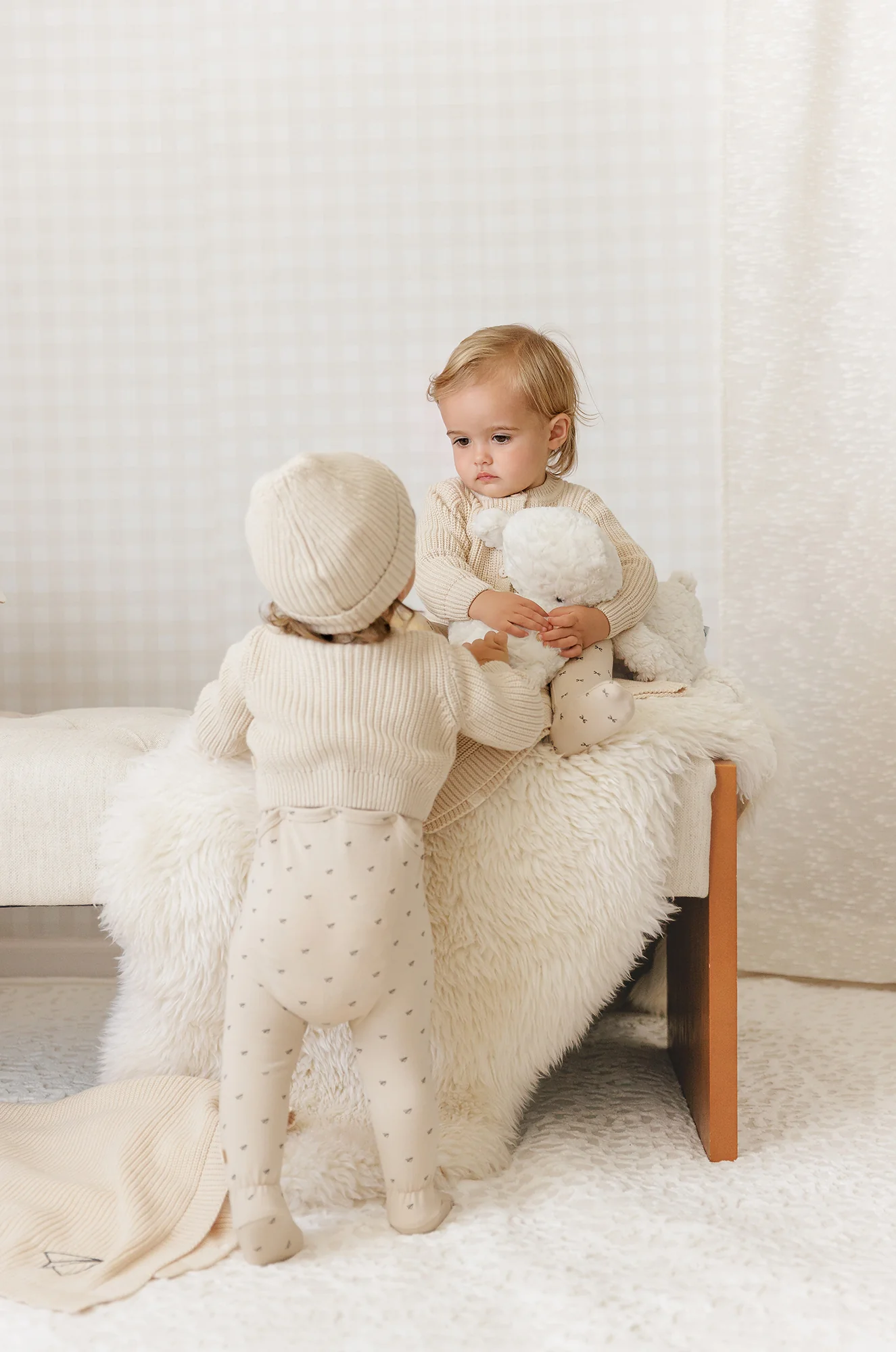 Beige Airplane Footie - Image 3