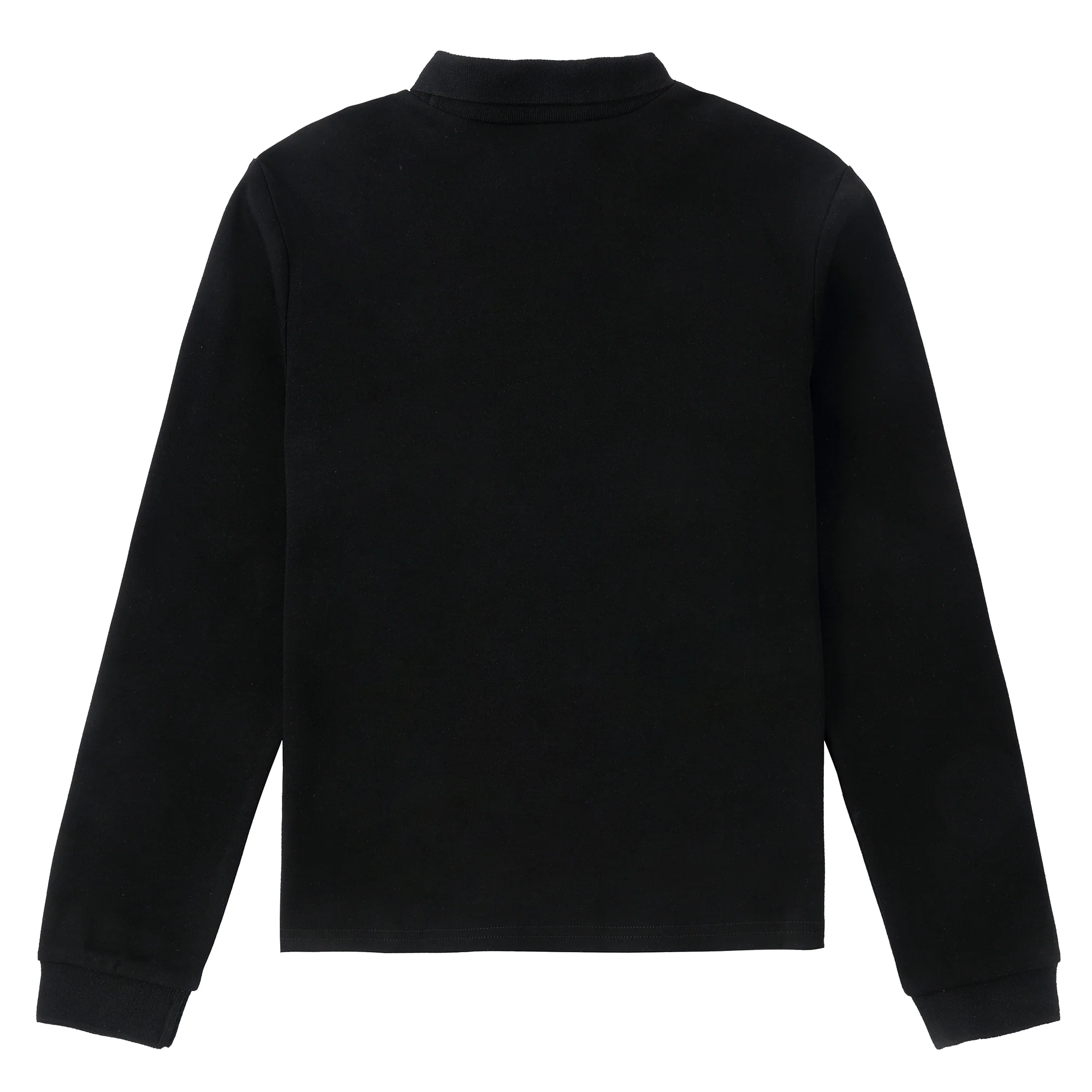 Black Collared Emblem Top - Image 3