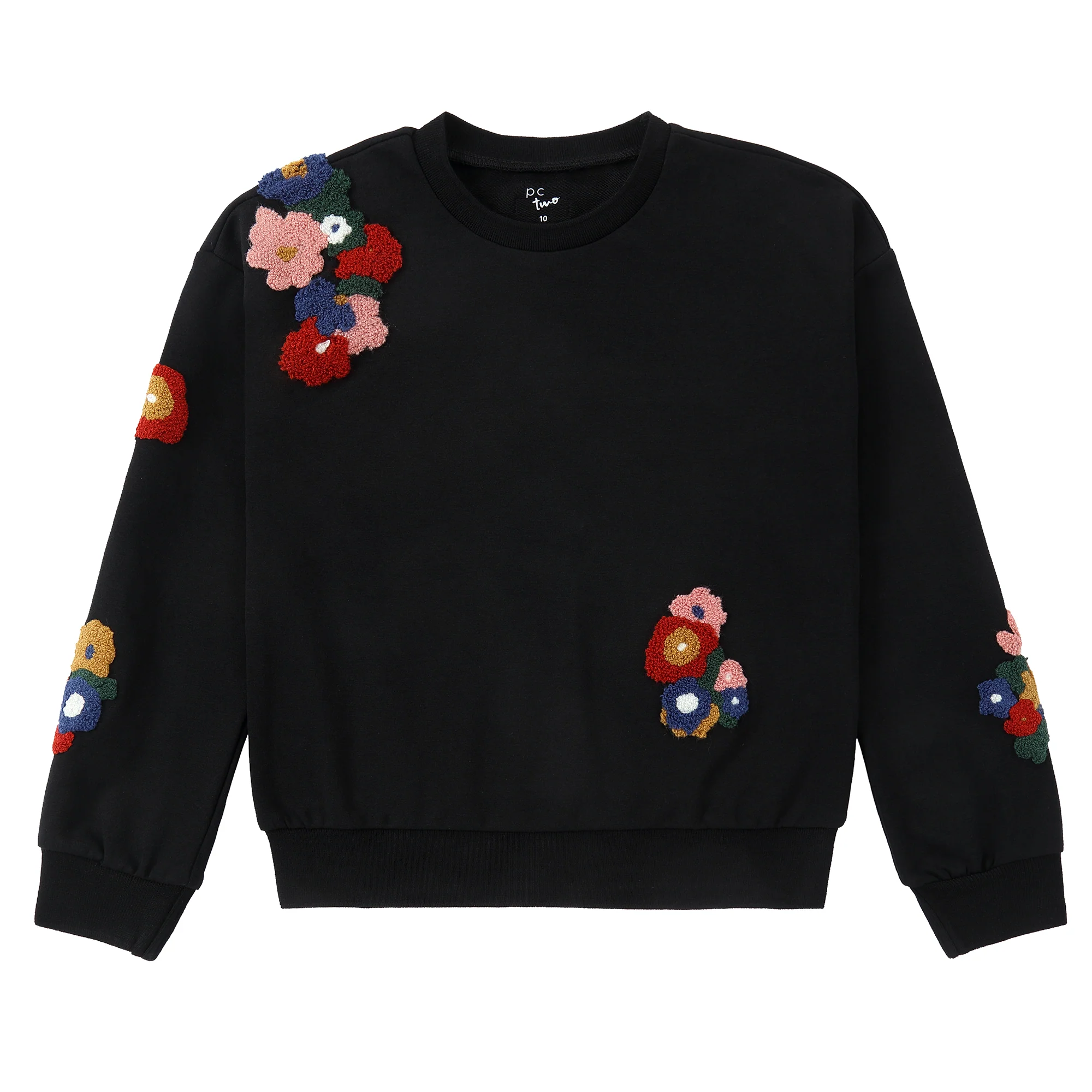 Terry Tales Flower Sweatshirt