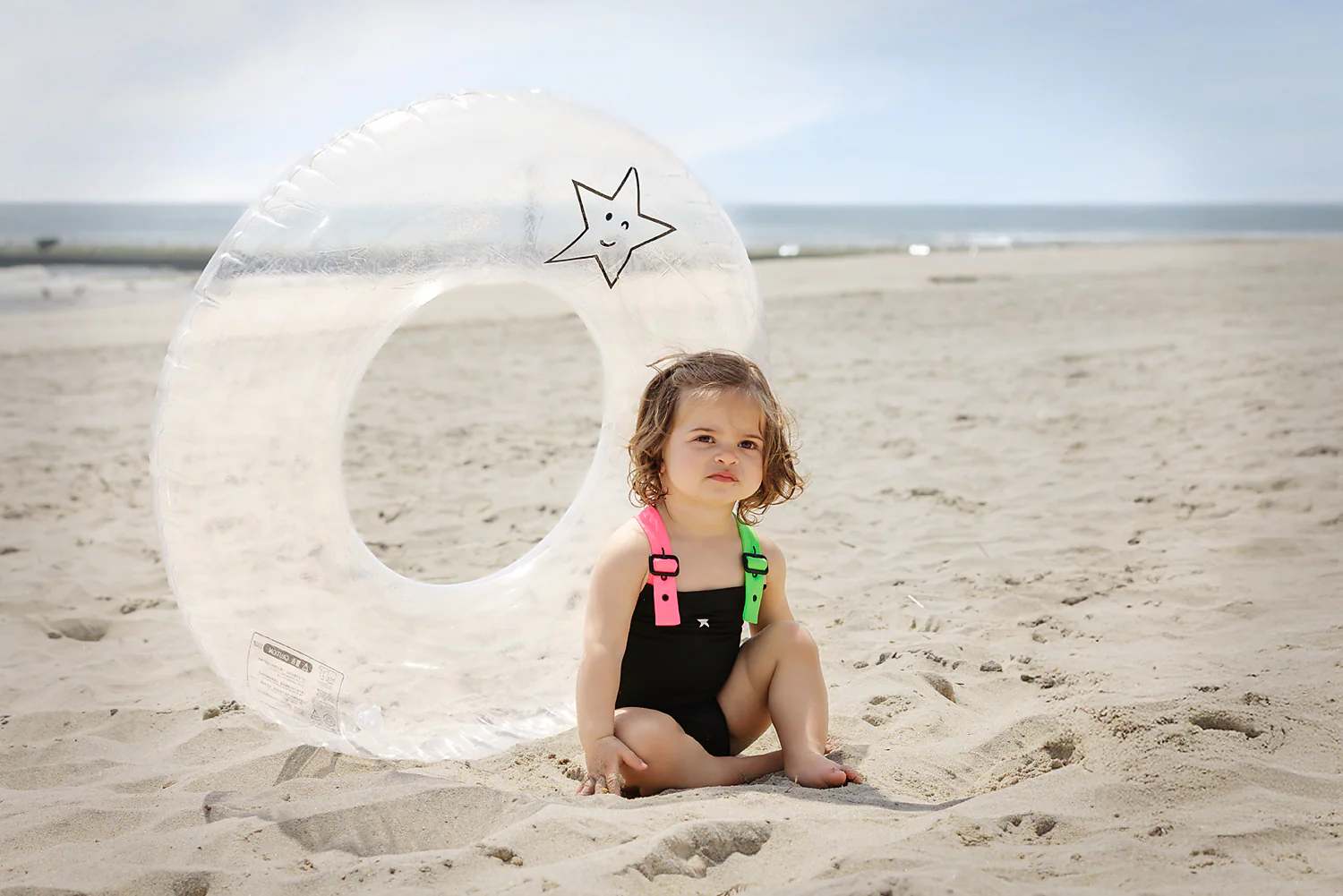Black & Neon Bathing Suit - Image 3
