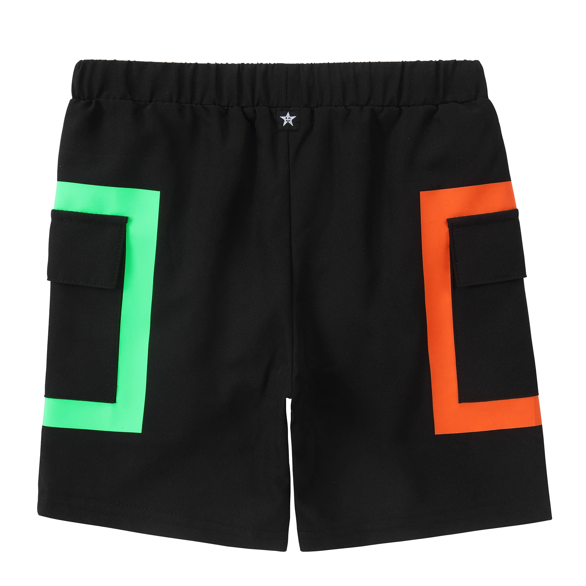 Black & Neon Swim Trunk - Image 4