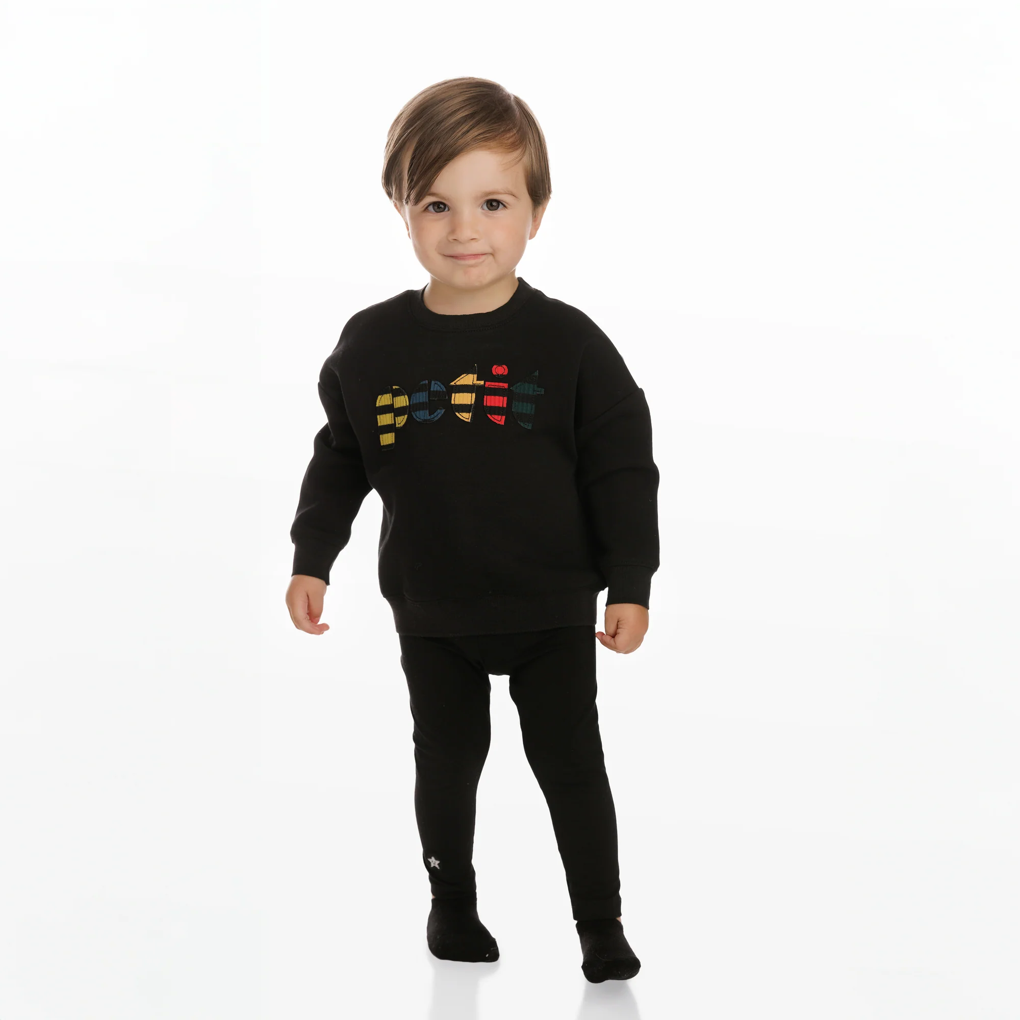 Black 'Petit' Sweatshirt - Image 2