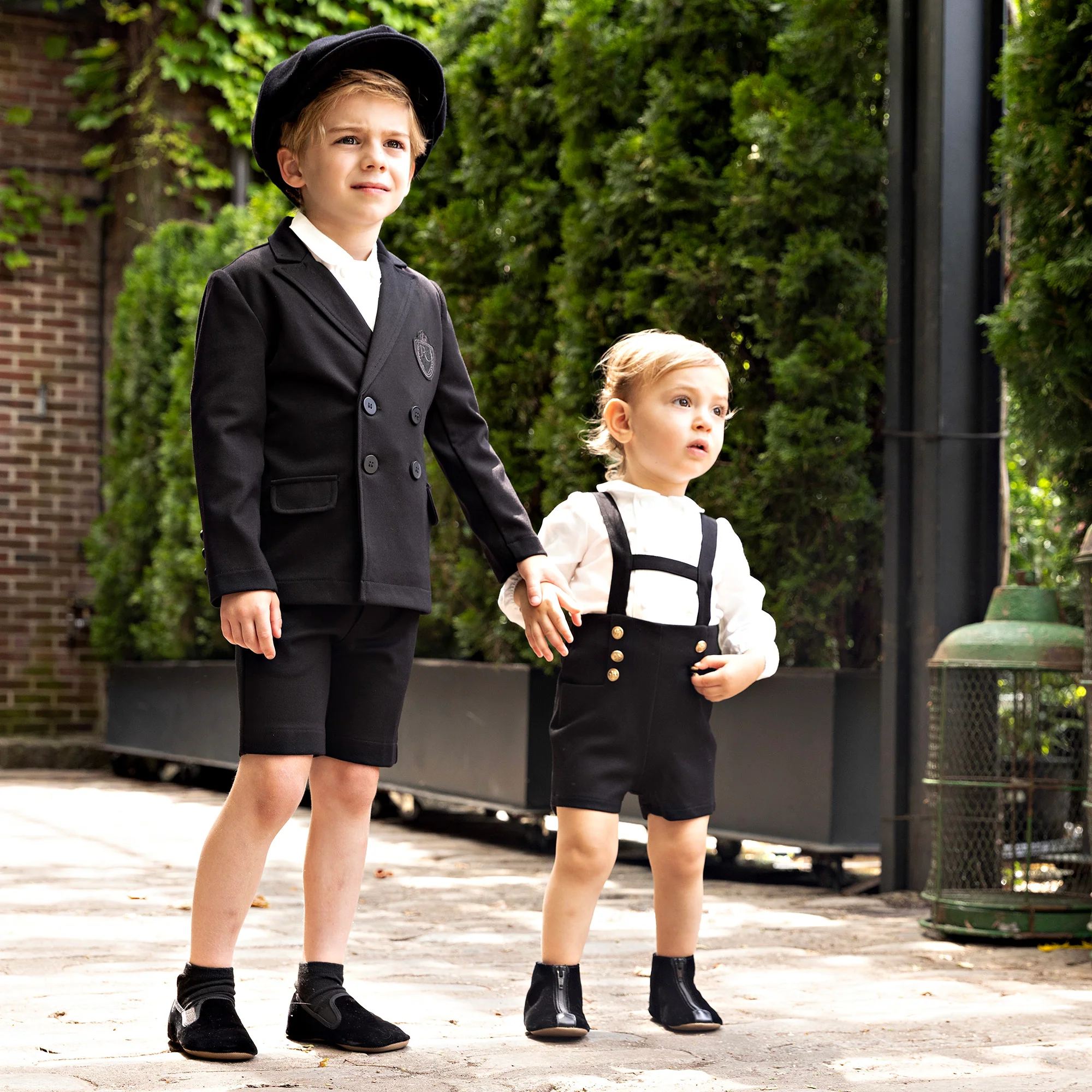 Black Pique Blazer - Image 3