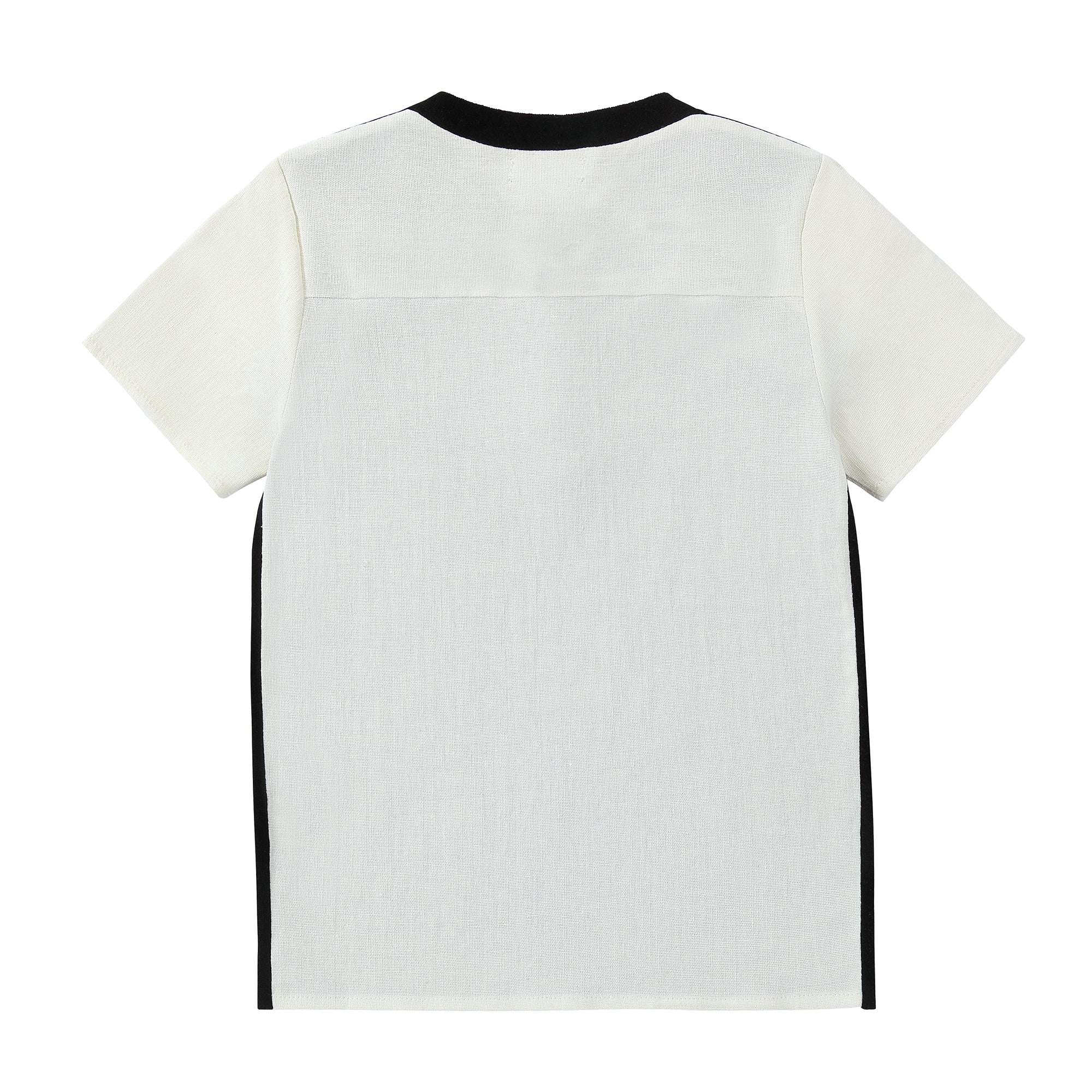 Boys Black & White Shirt - Image 3