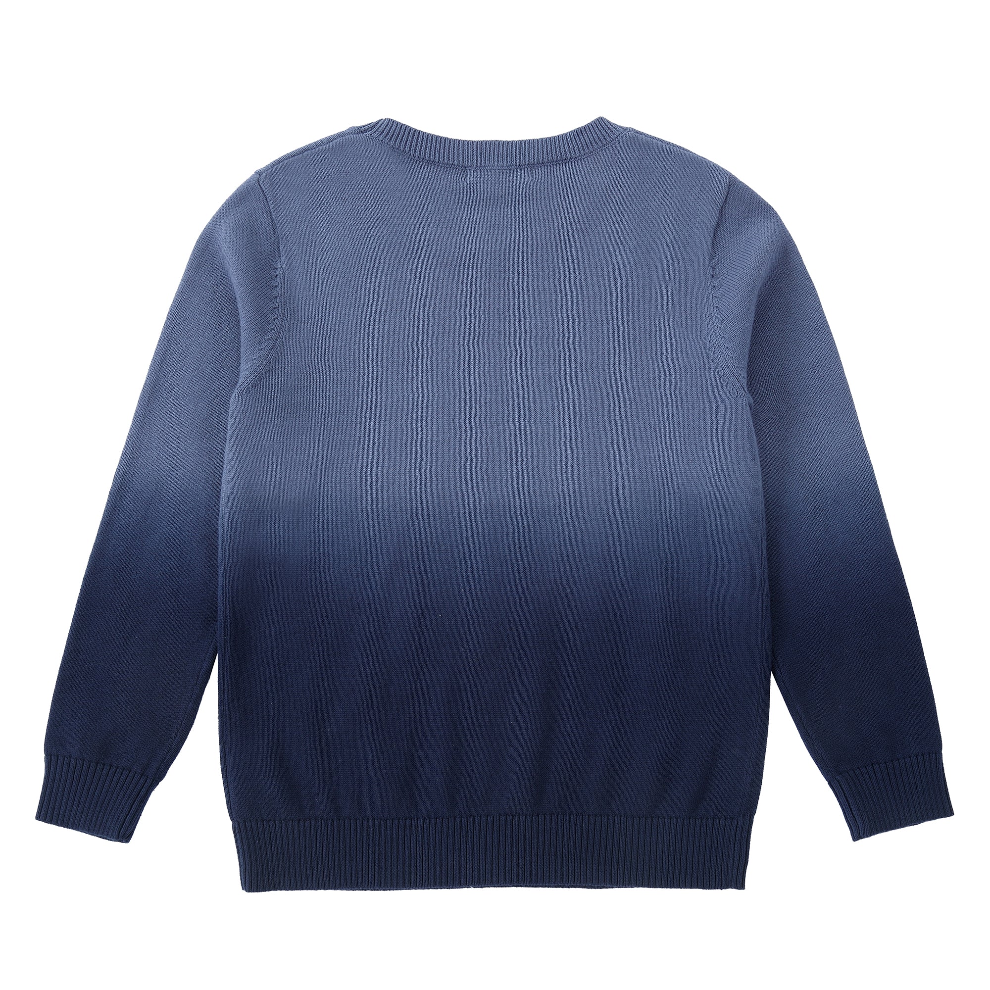 Boys Blue Ombre Sweater - Image 3