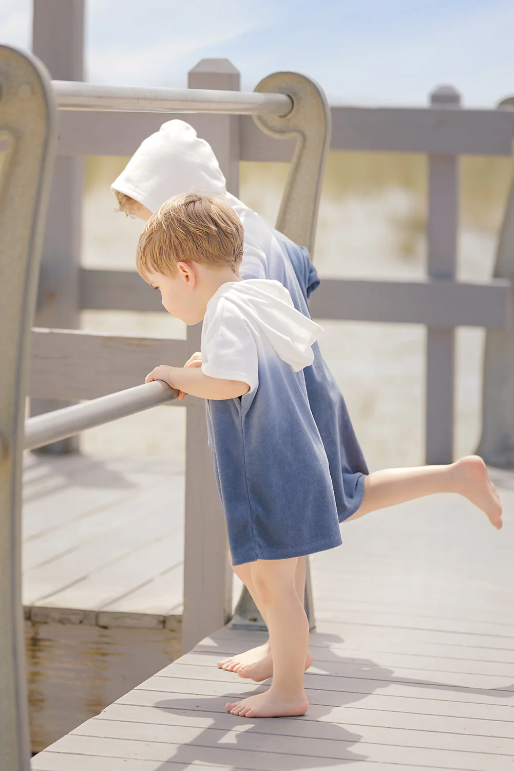 Blue Towel Hoodie - Image 3