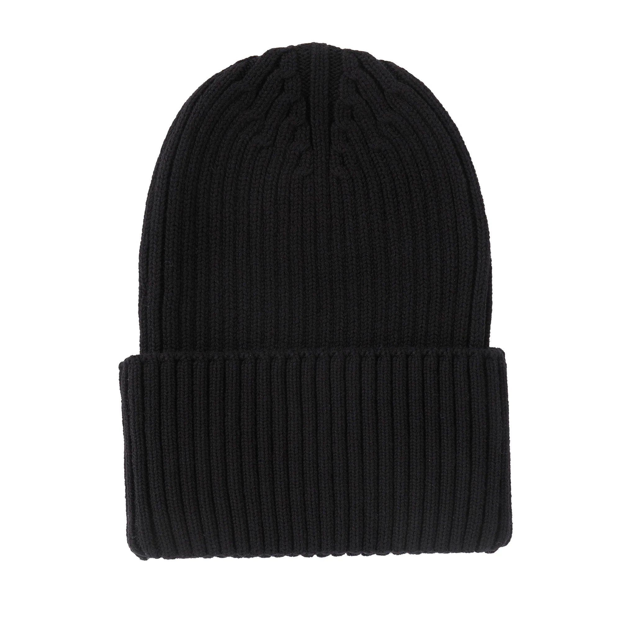 Black W/ Pink Patch Beanie - Image 2