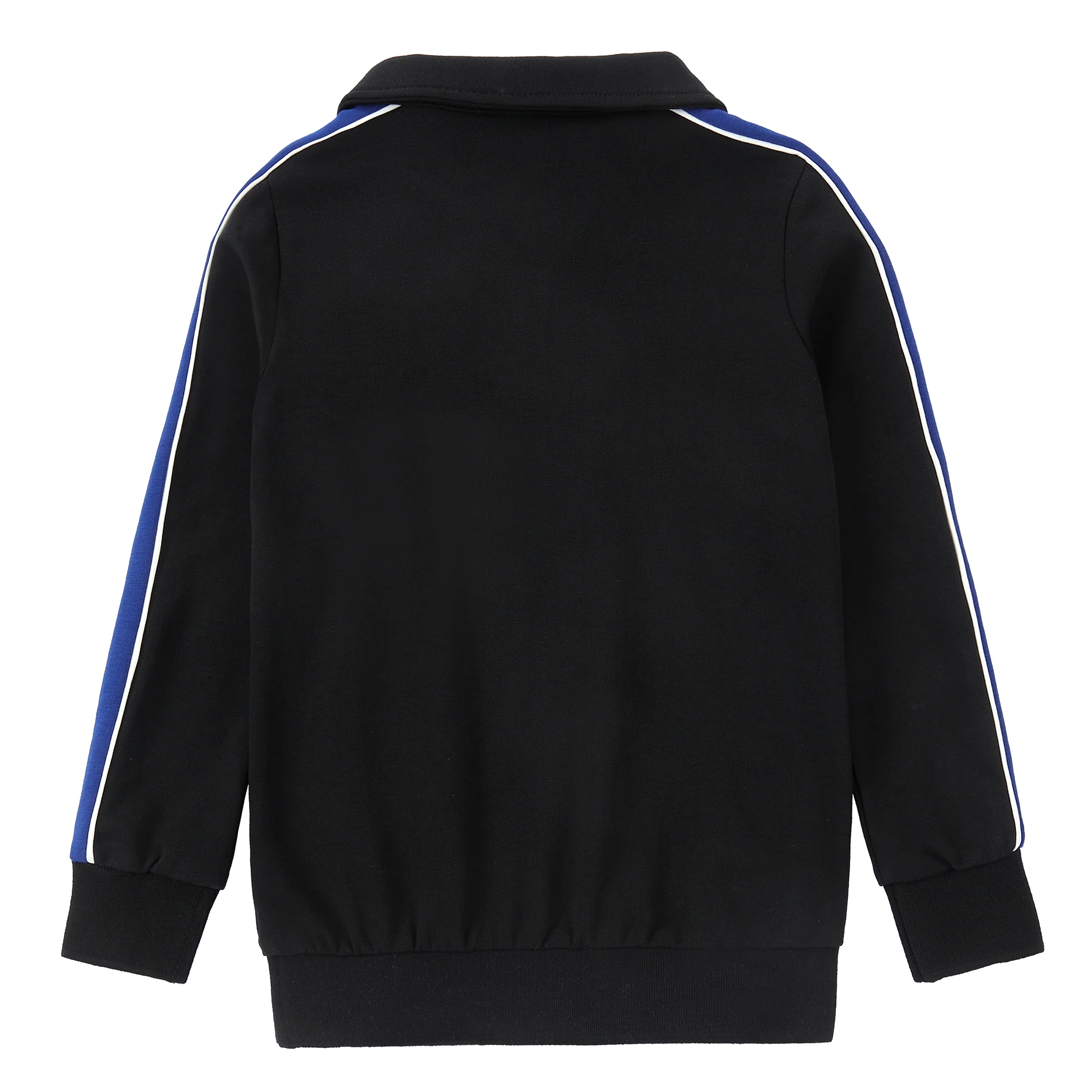 Black Zipper Polo - Image 3
