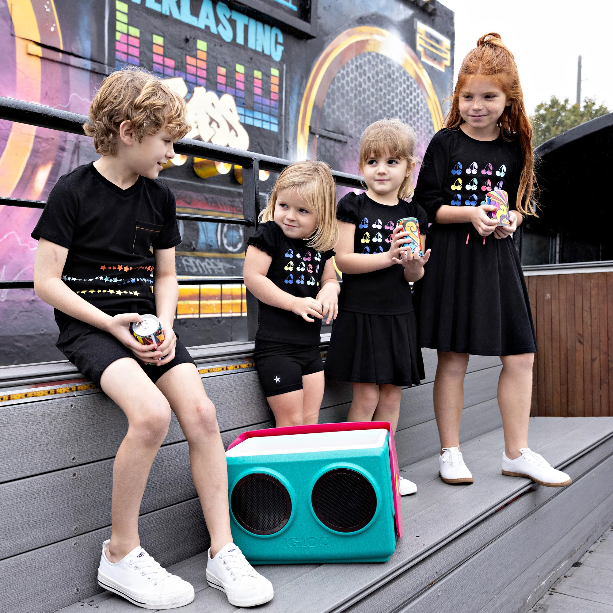 Color Pop Cherry Tee - Image 3