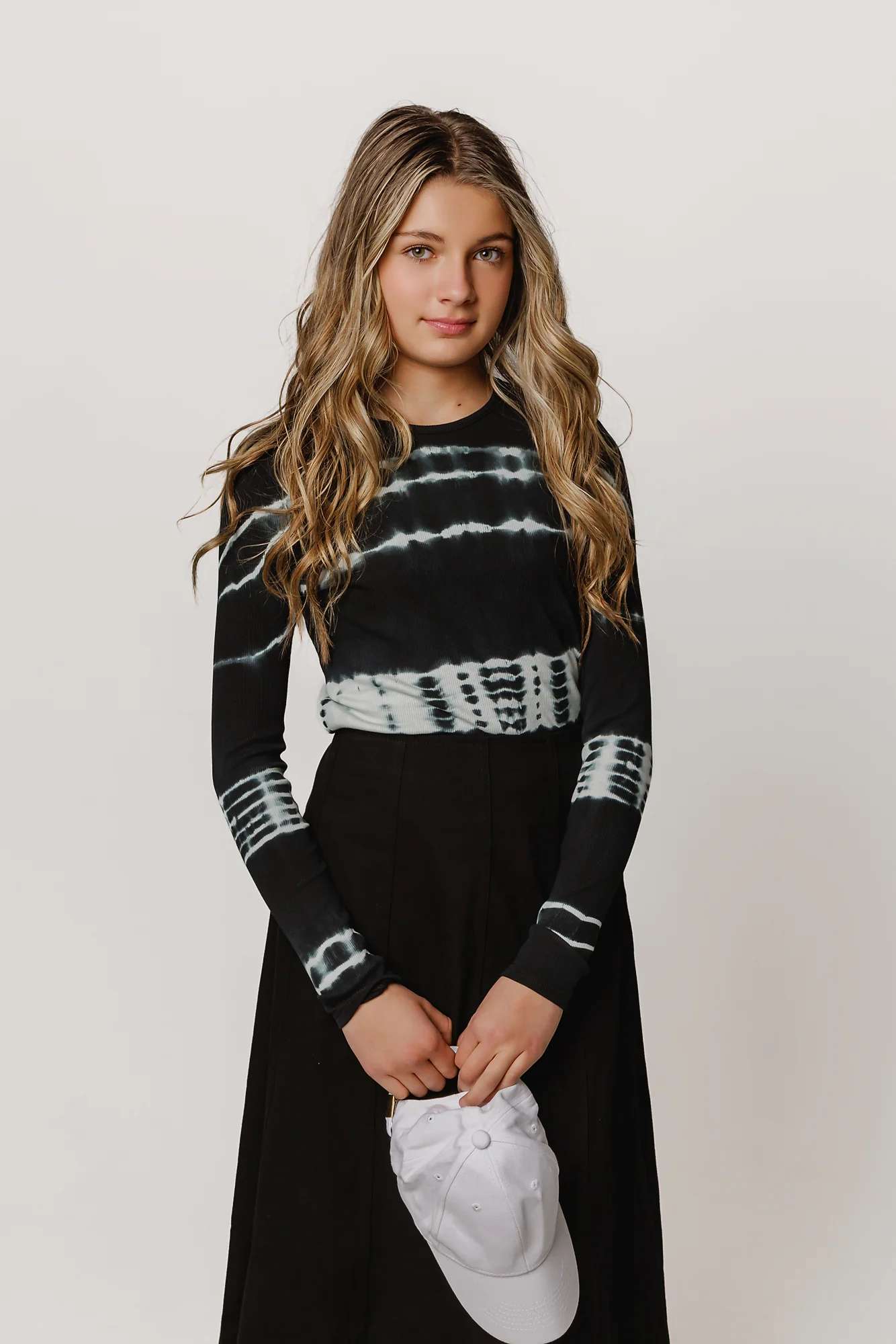 Black Tie-Dyed T-Shirt - Image 2