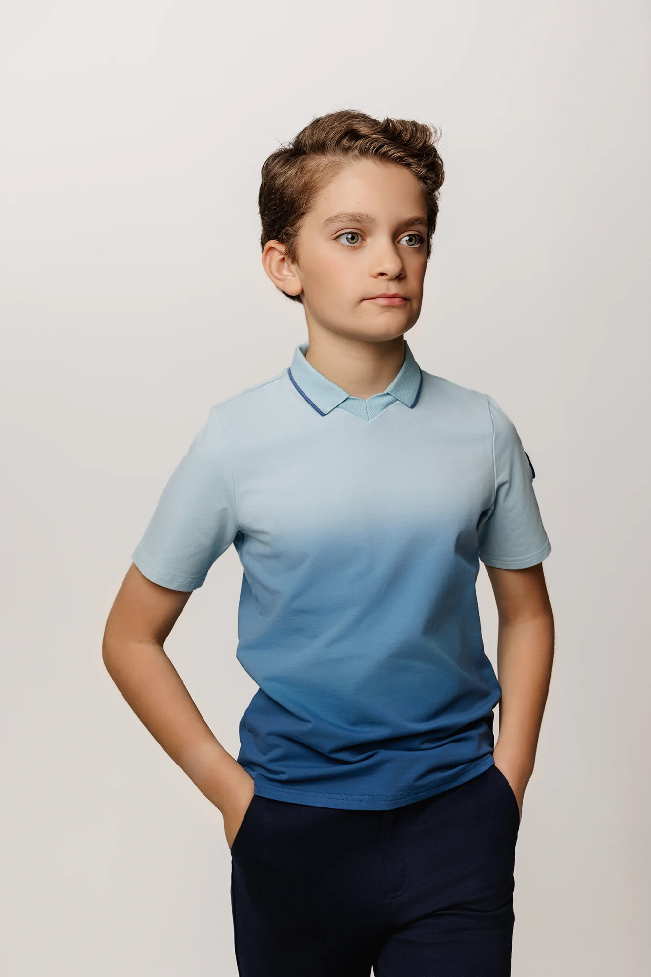 Blue Ombre Polo - Image 3