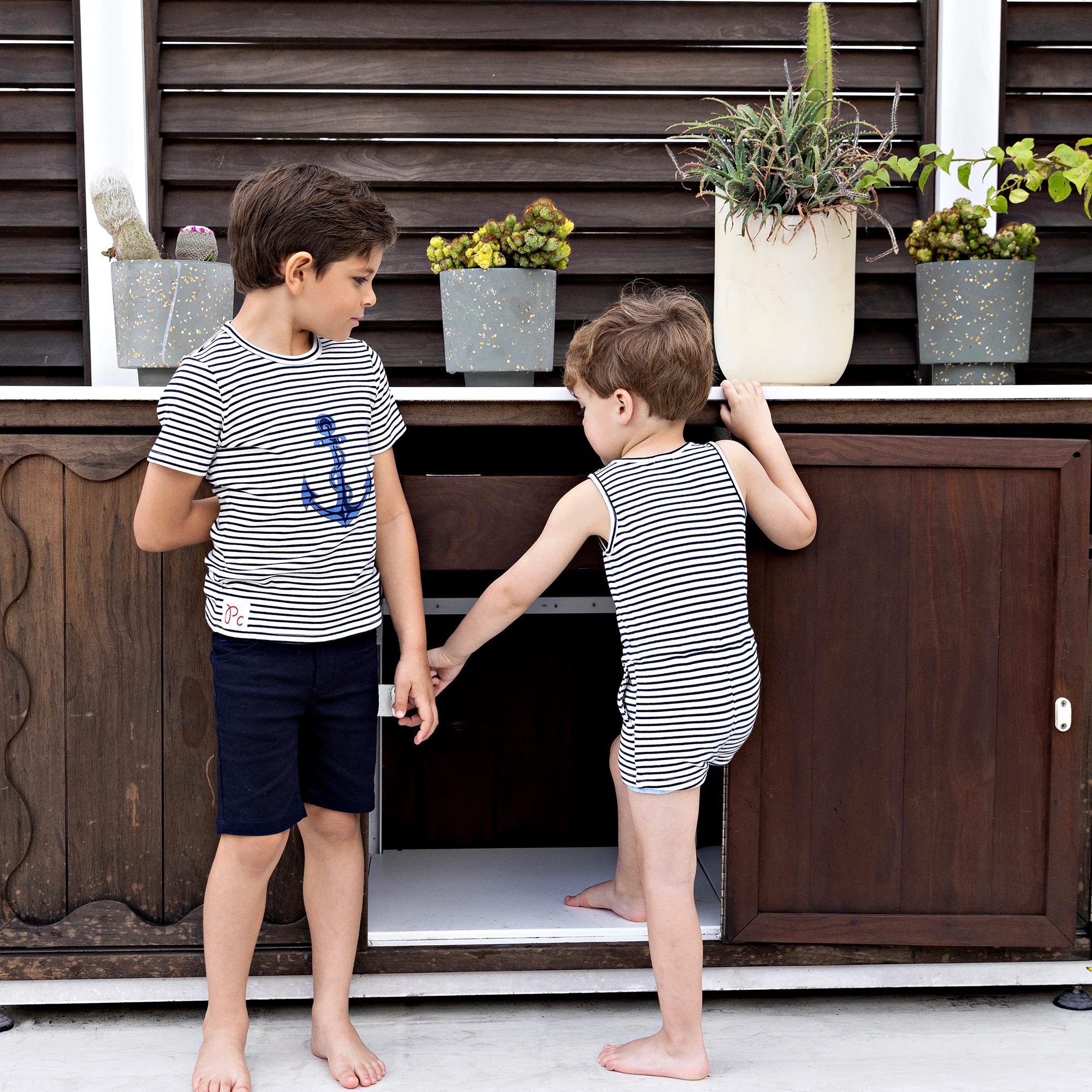 Navy Chino Shorts - Image 2