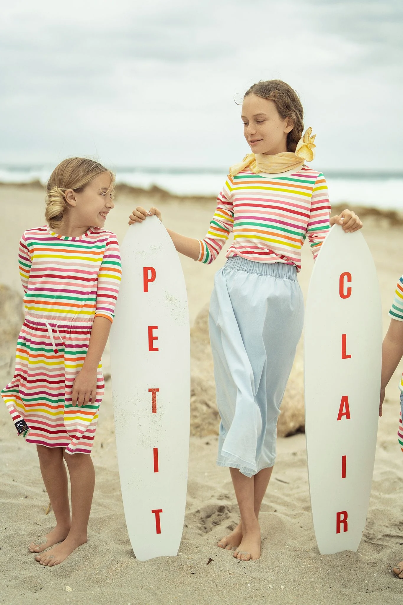 Girls  Bright Stripes T-Shirt - Image 3