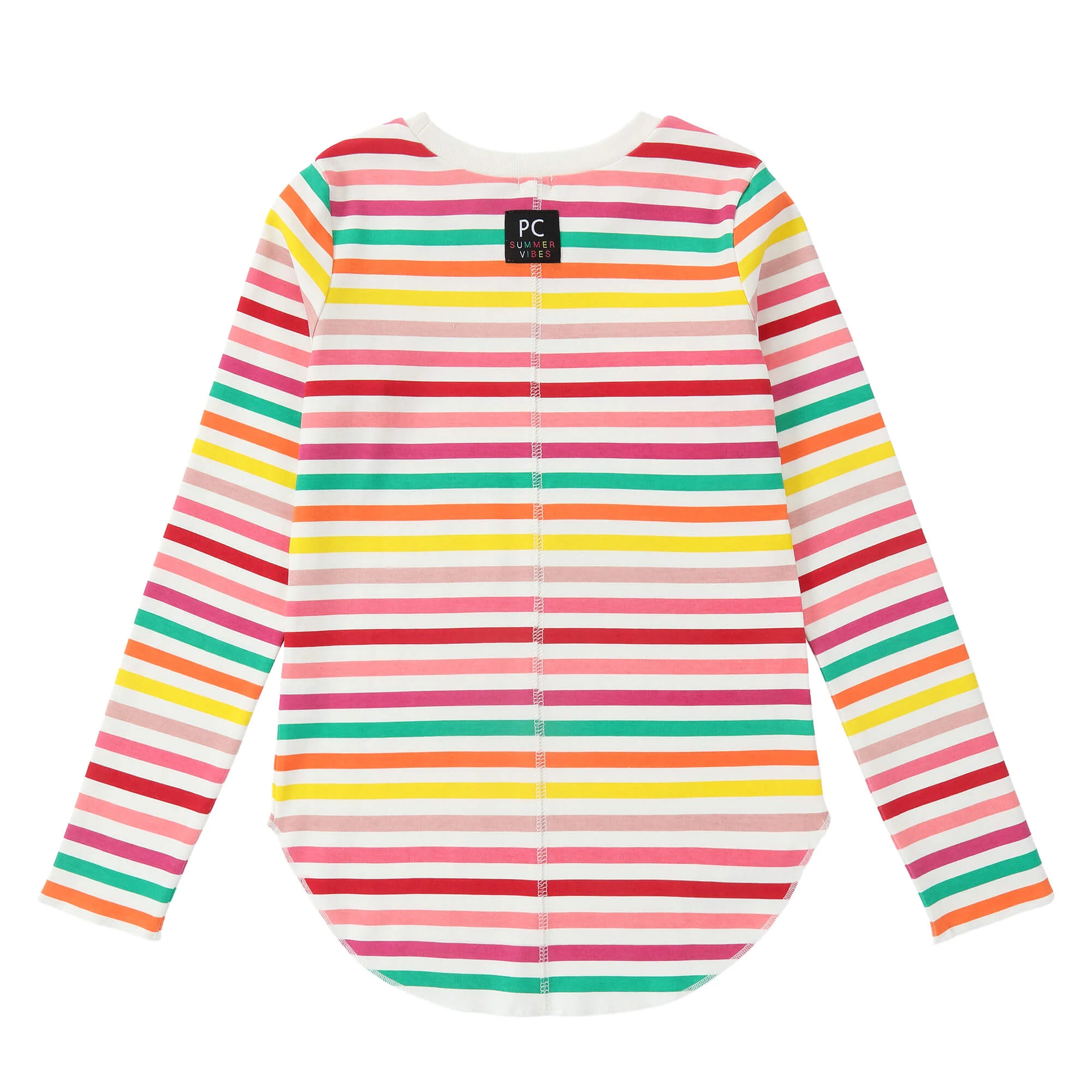 Girls  Bright Stripes T-Shirt - Image 4
