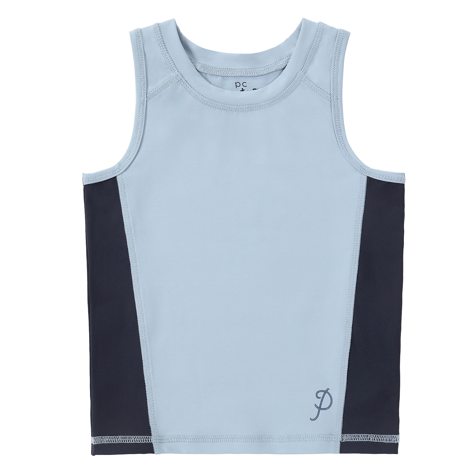 Baby Boys Navy & Blue Rashguard - Image 2