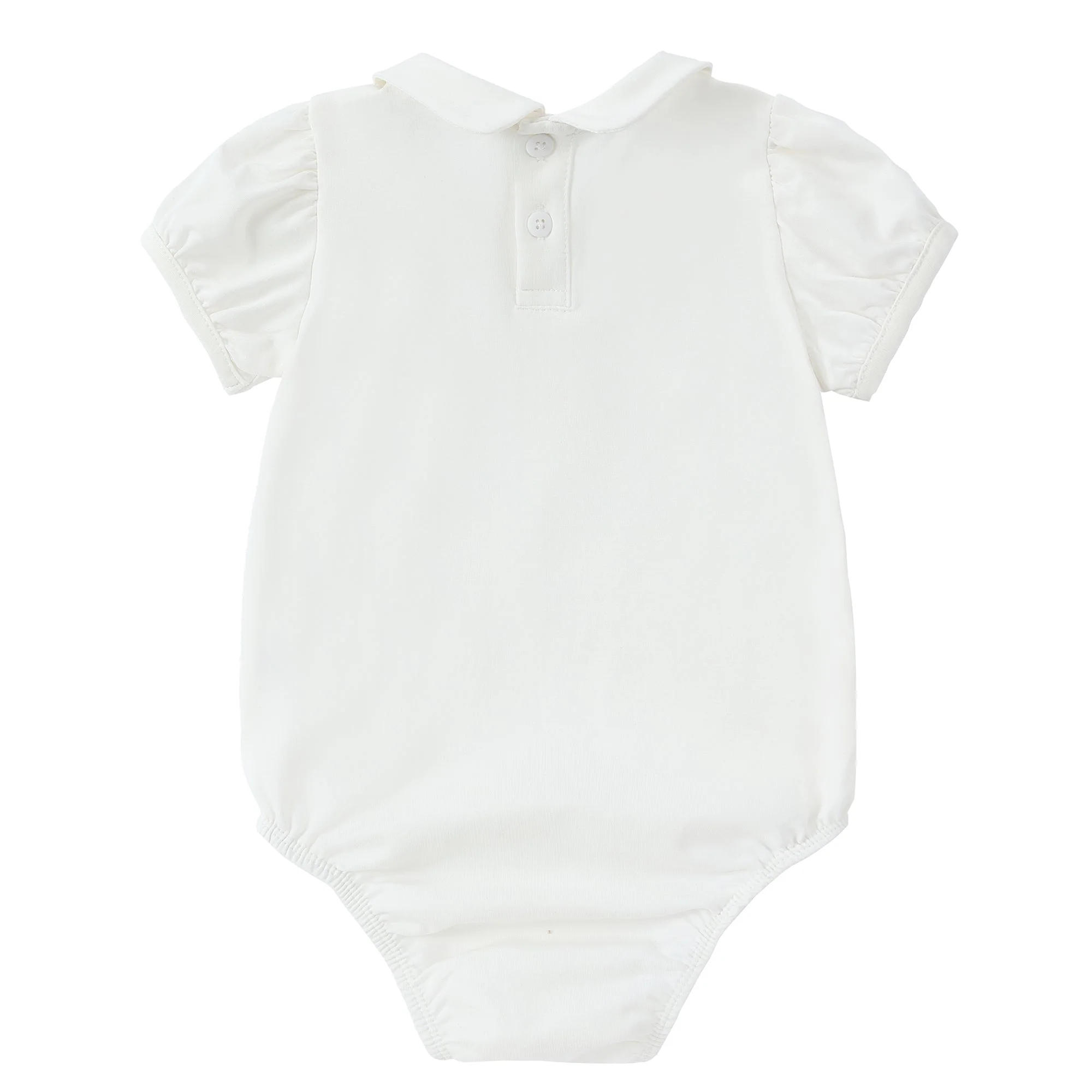 Baby Girl Ivory Collar Shell - Image 3