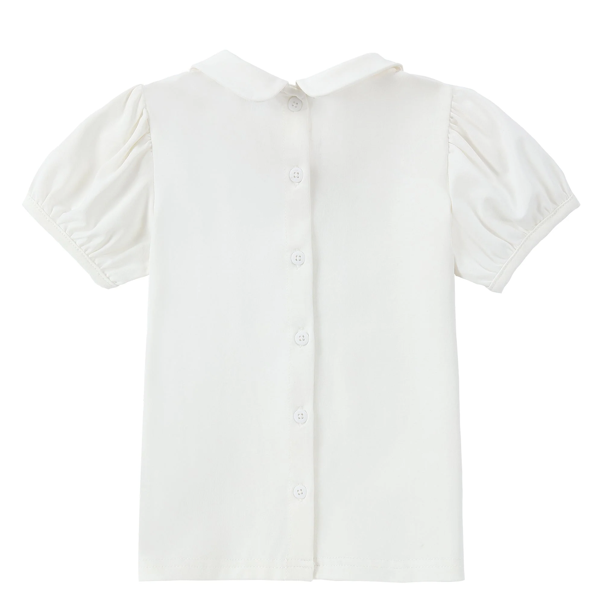 Baby Girl Ivory Collar Shell - Image 4