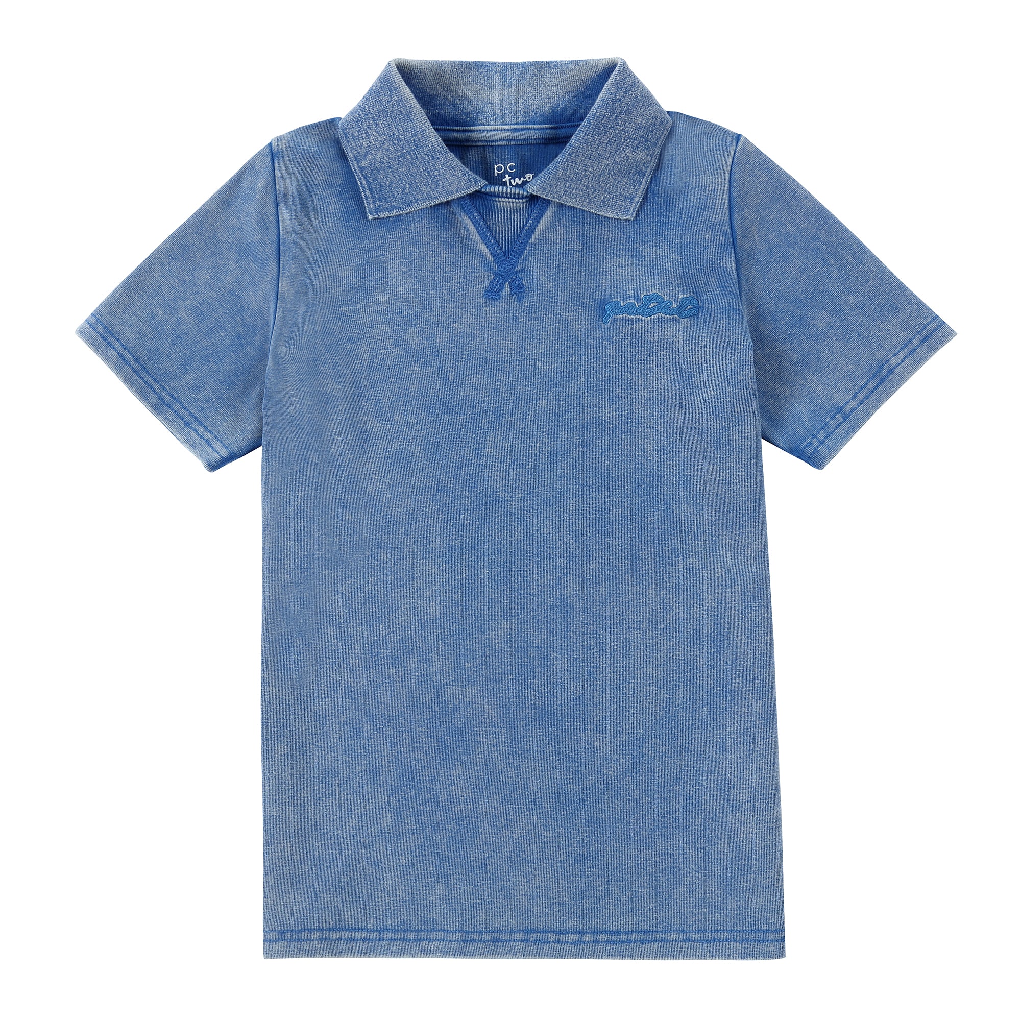 Blue Wash Polo