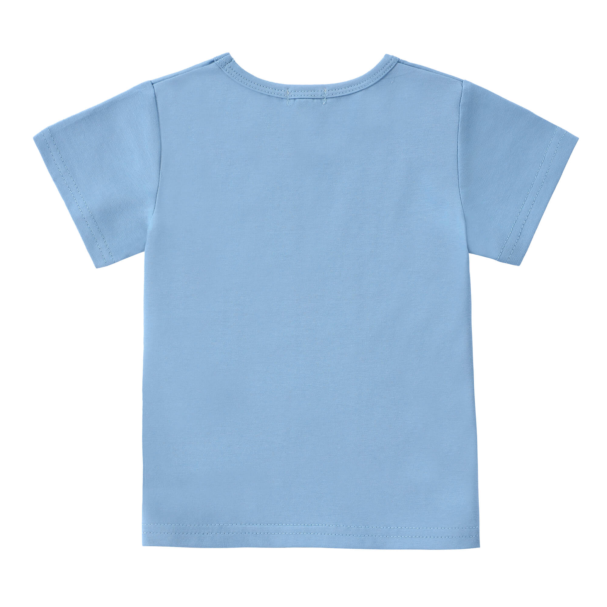 Boys Mid-Blue Sailboat T-Shirt - Image 4