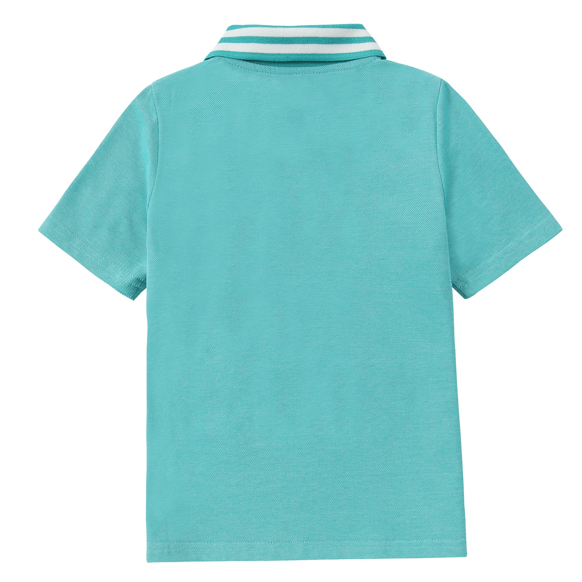 Heather Teal Polo - Image 4