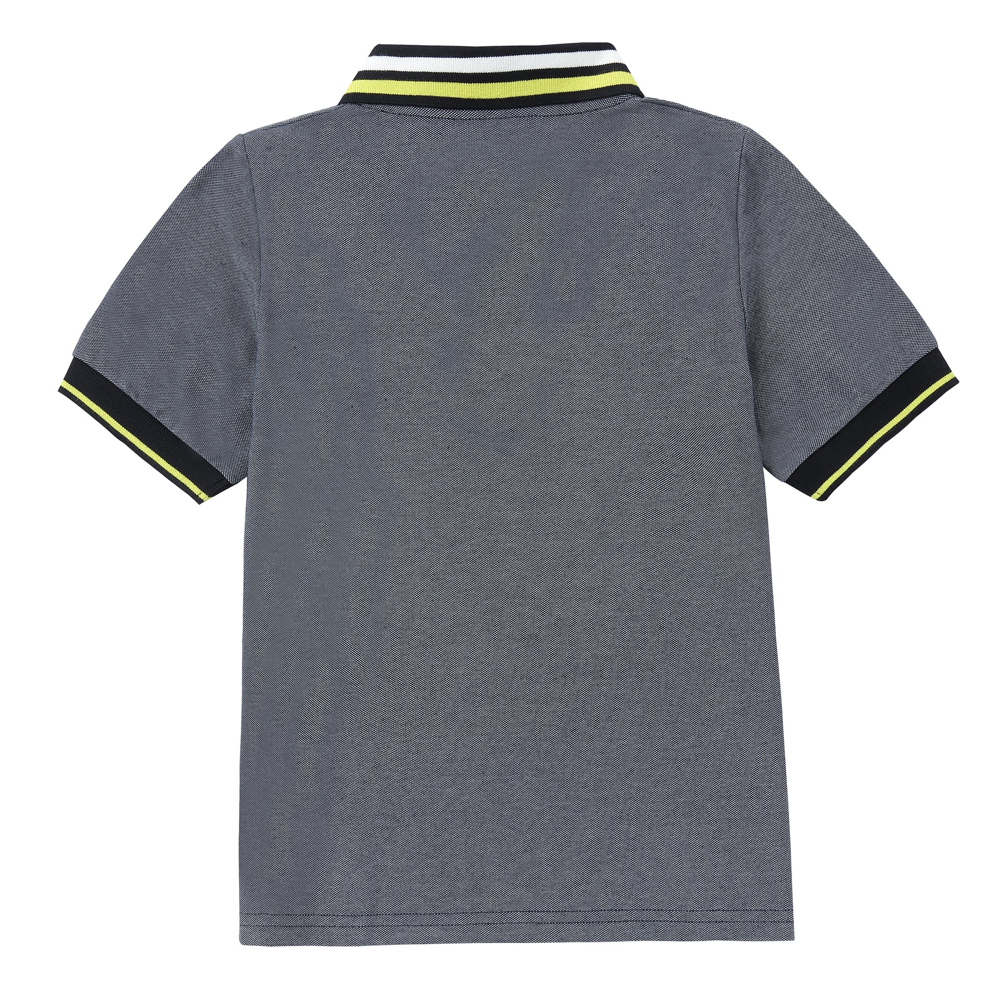 Heather Navy Polo - Image 4
