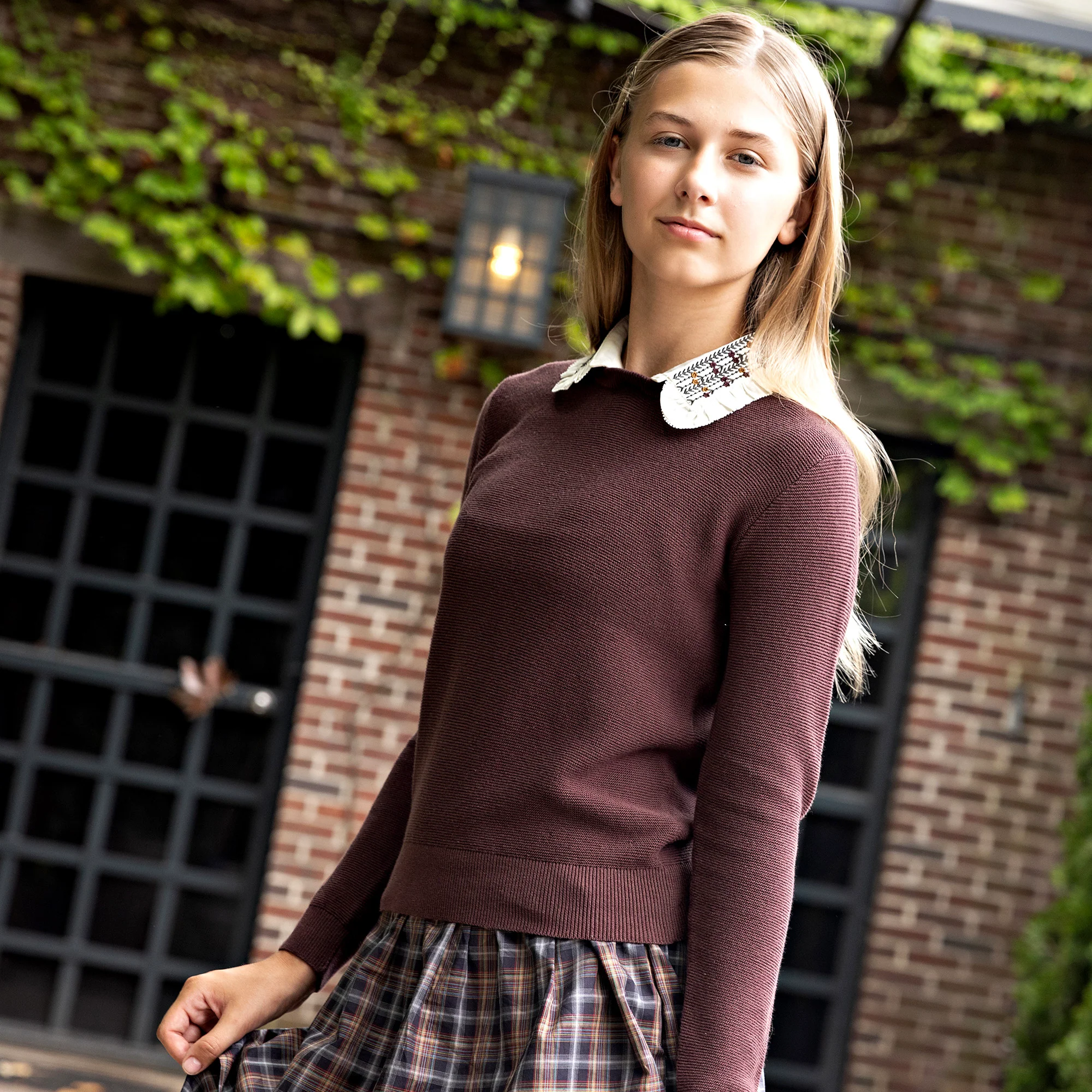 Heritage Plaid Skirt - Image 3
