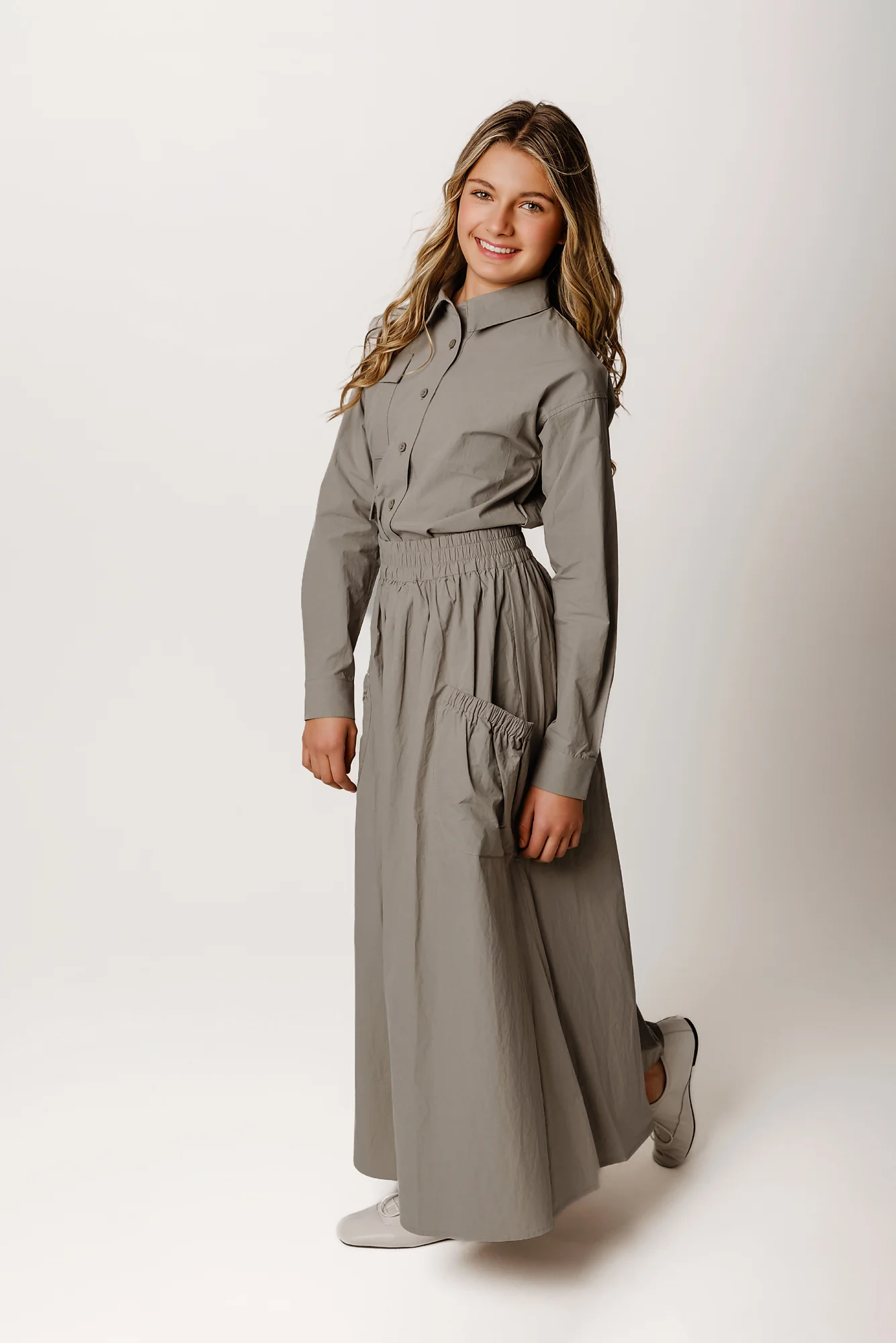 Olive Blouse - Image 2