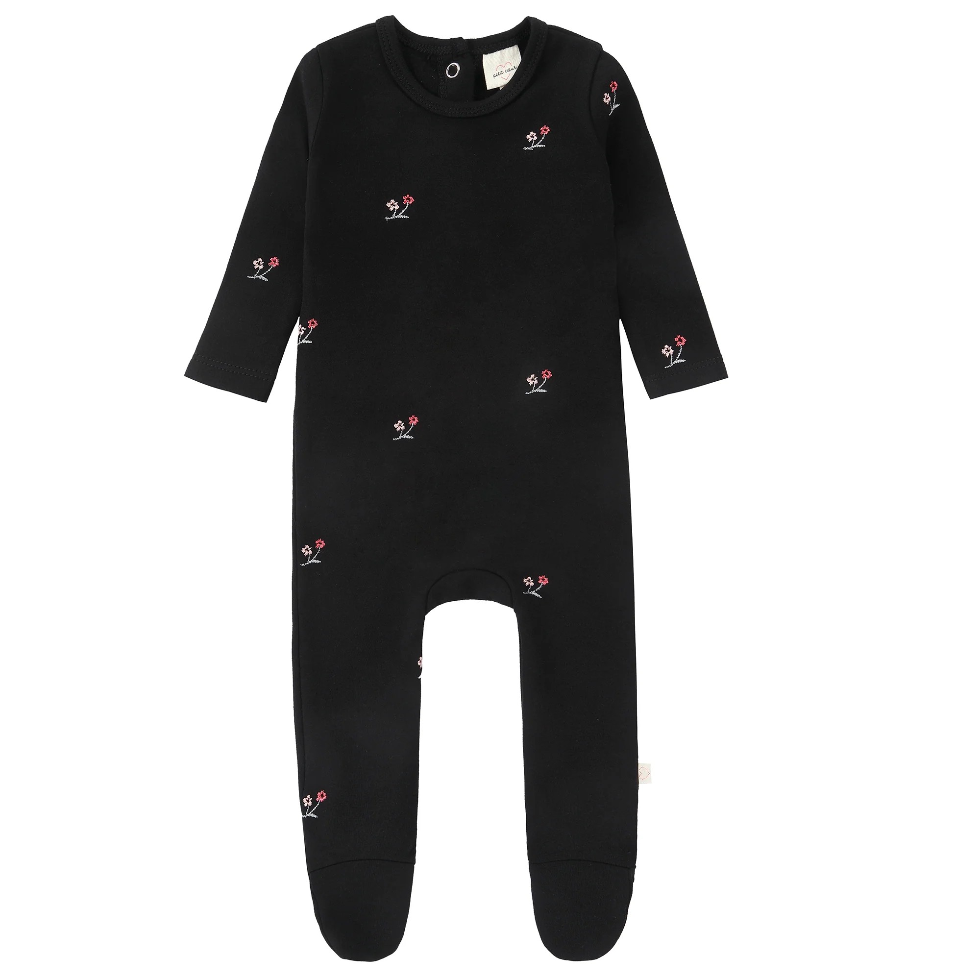 Midnight Blooms Footie