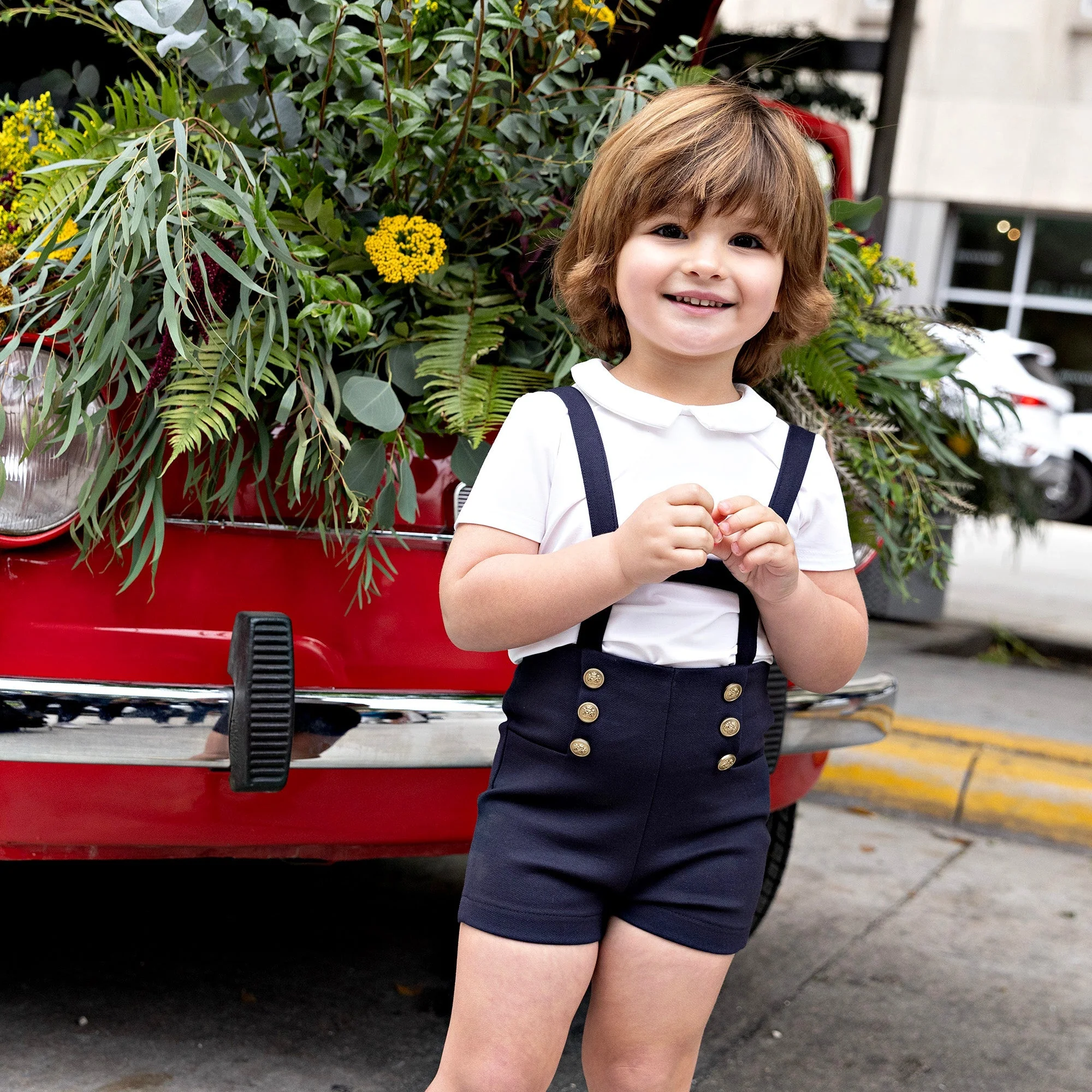 Navy Overalls - Image 2