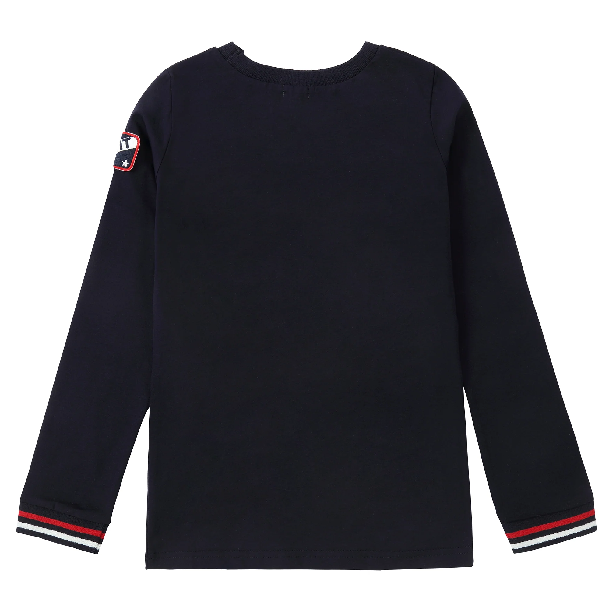 Little Sweet Sails Navy Tee - Image 3