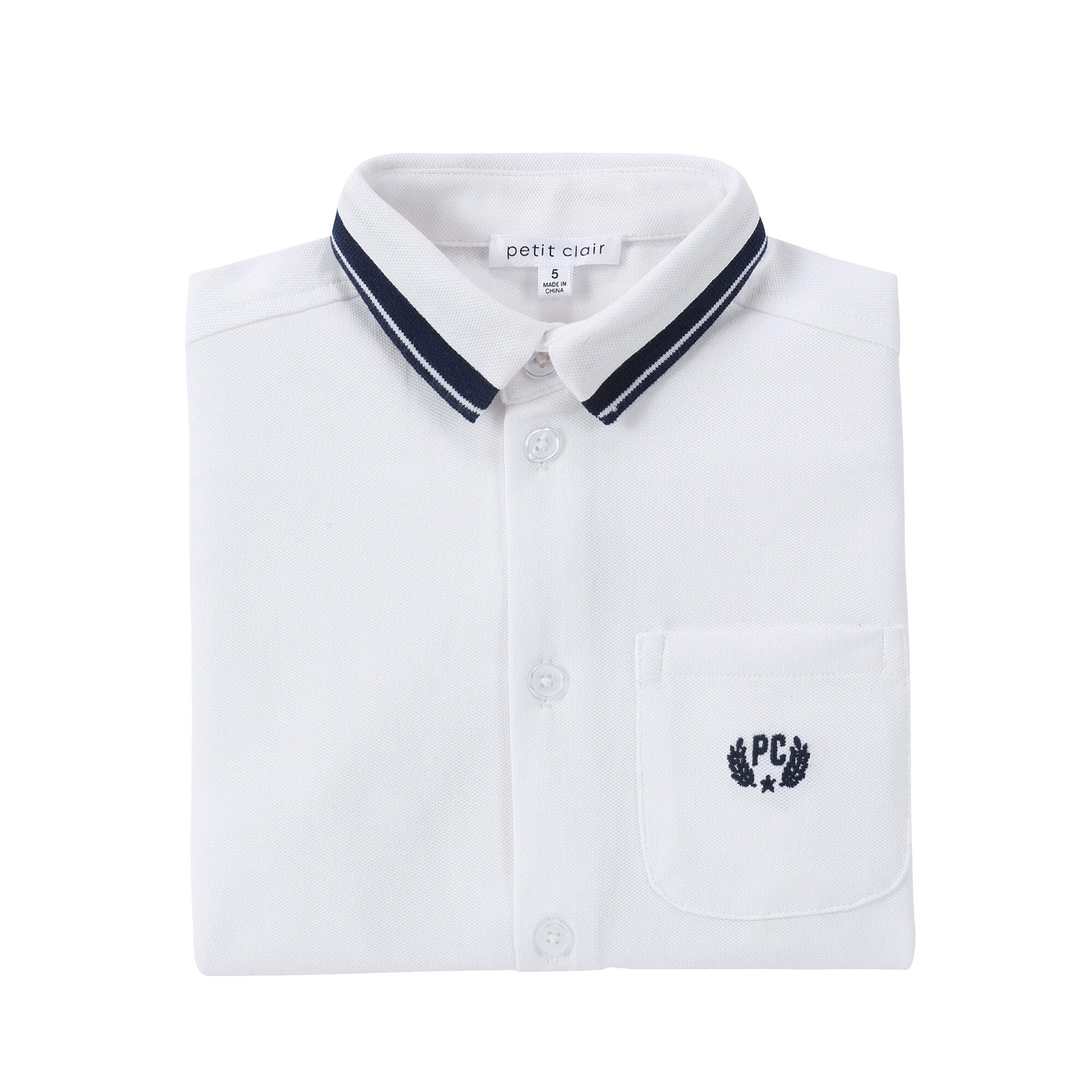 Boys Contrast Short Sleeve Shirt - Image 2