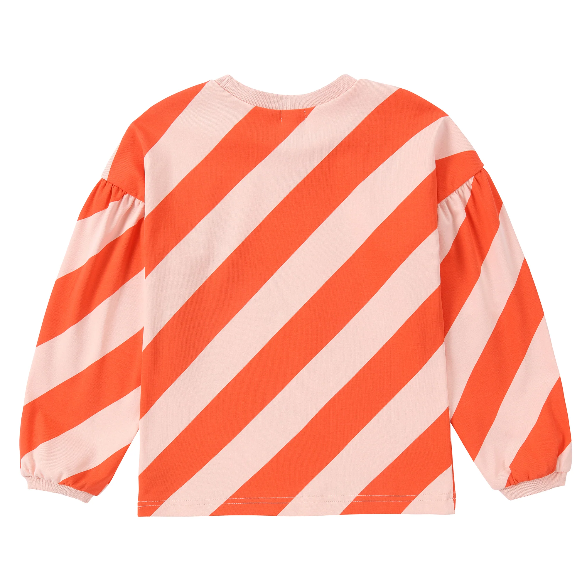 Orange Diagonal Striped Top - Image 3
