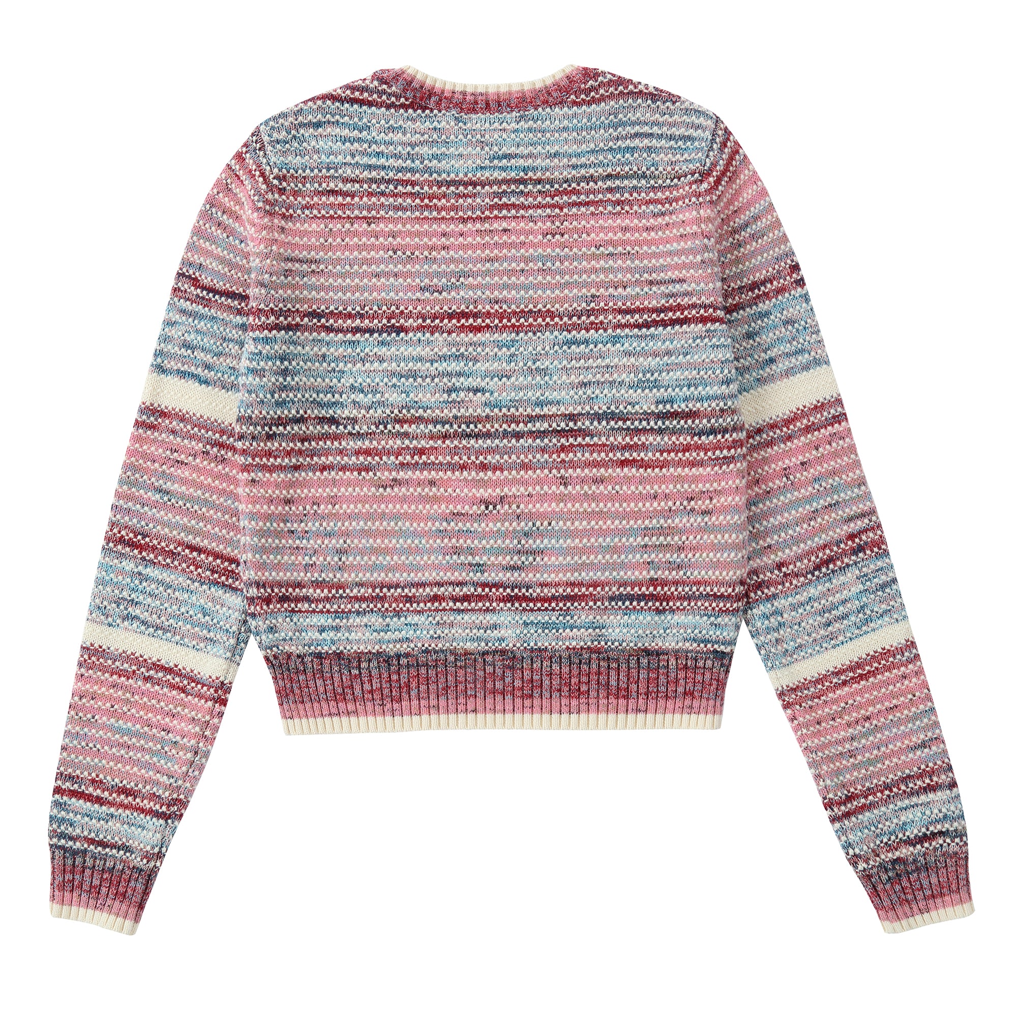Heather Knit Multicolor Sweater - Image 4