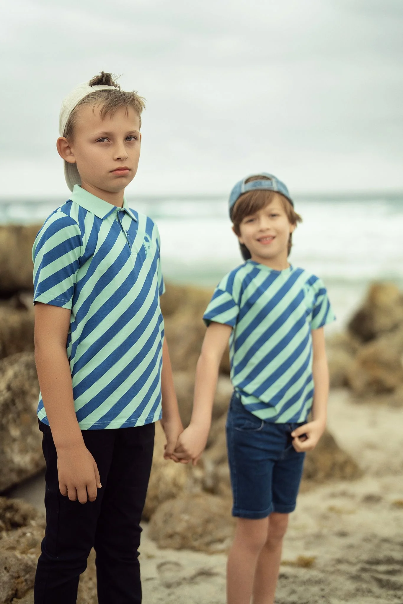 Boys Pastel Play Polo - Image 2