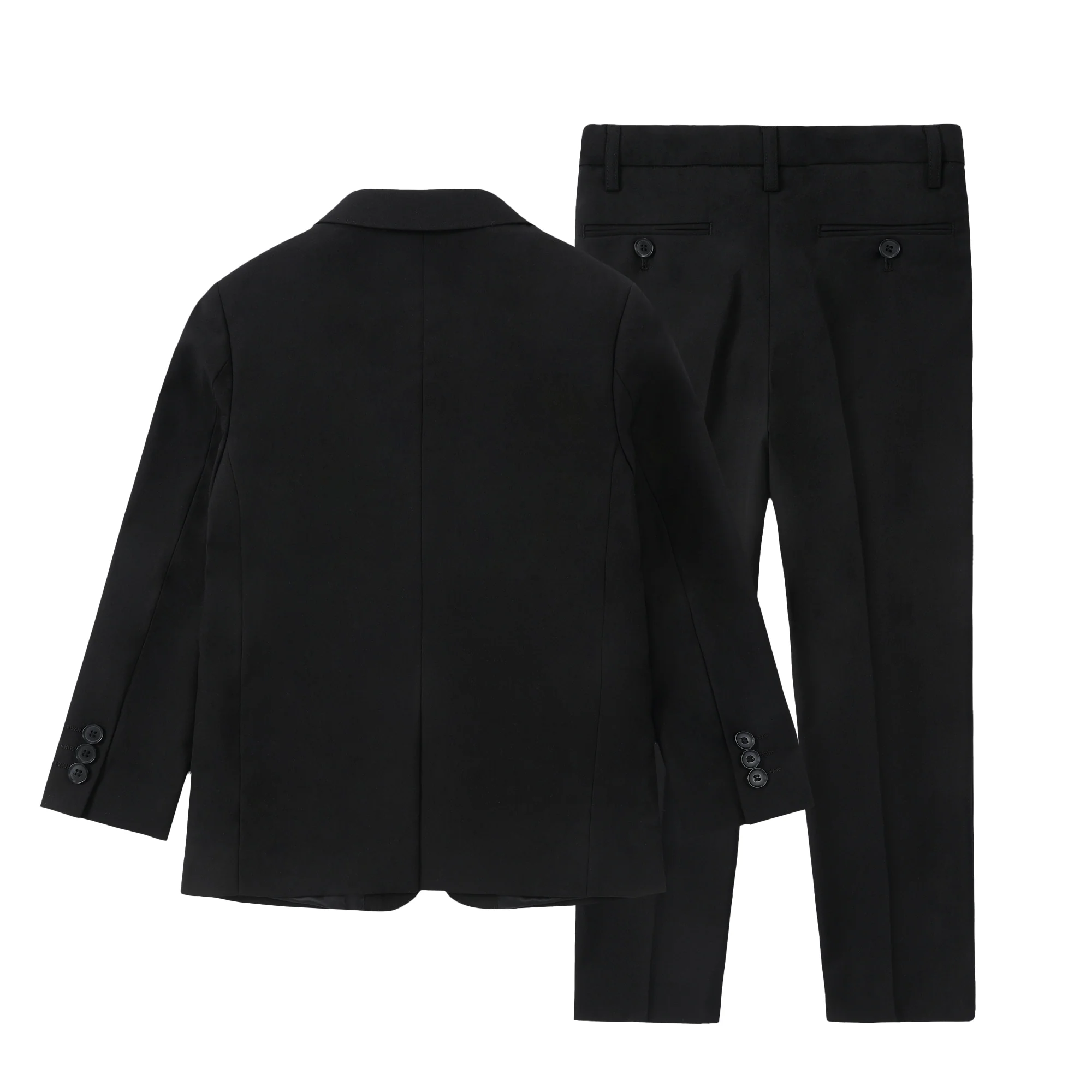 NEW Signature Black Suit with Peak Lapel - Image 3