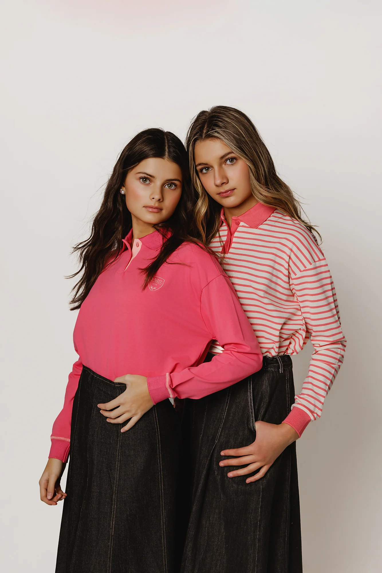 Pink Striped Collared Top - Image 3