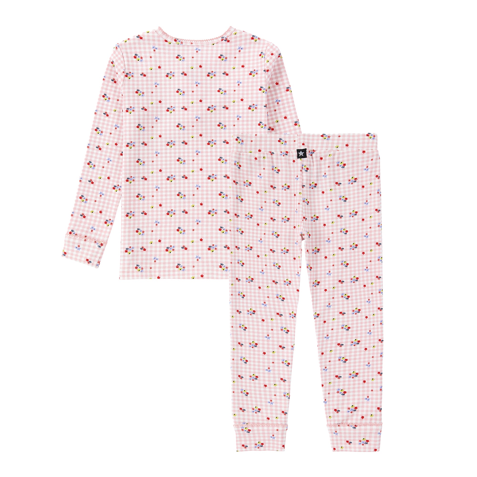 Pink Gingham Pajama - Image 4
