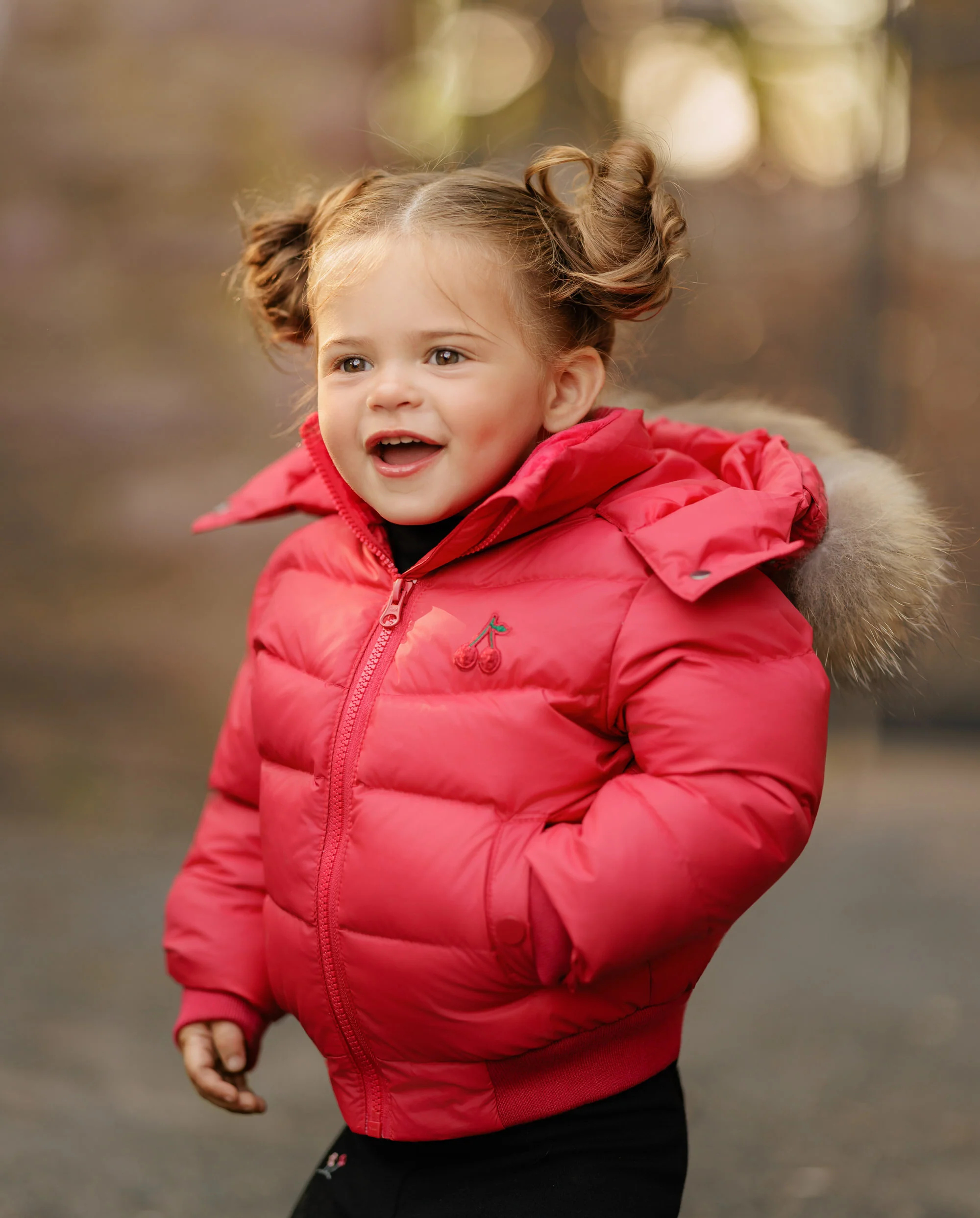 Red Cherry Coat - Image 3