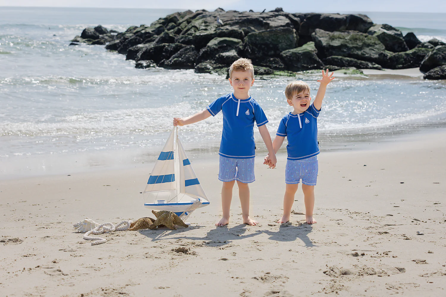 Sailboat Swim Shorts - Image 3