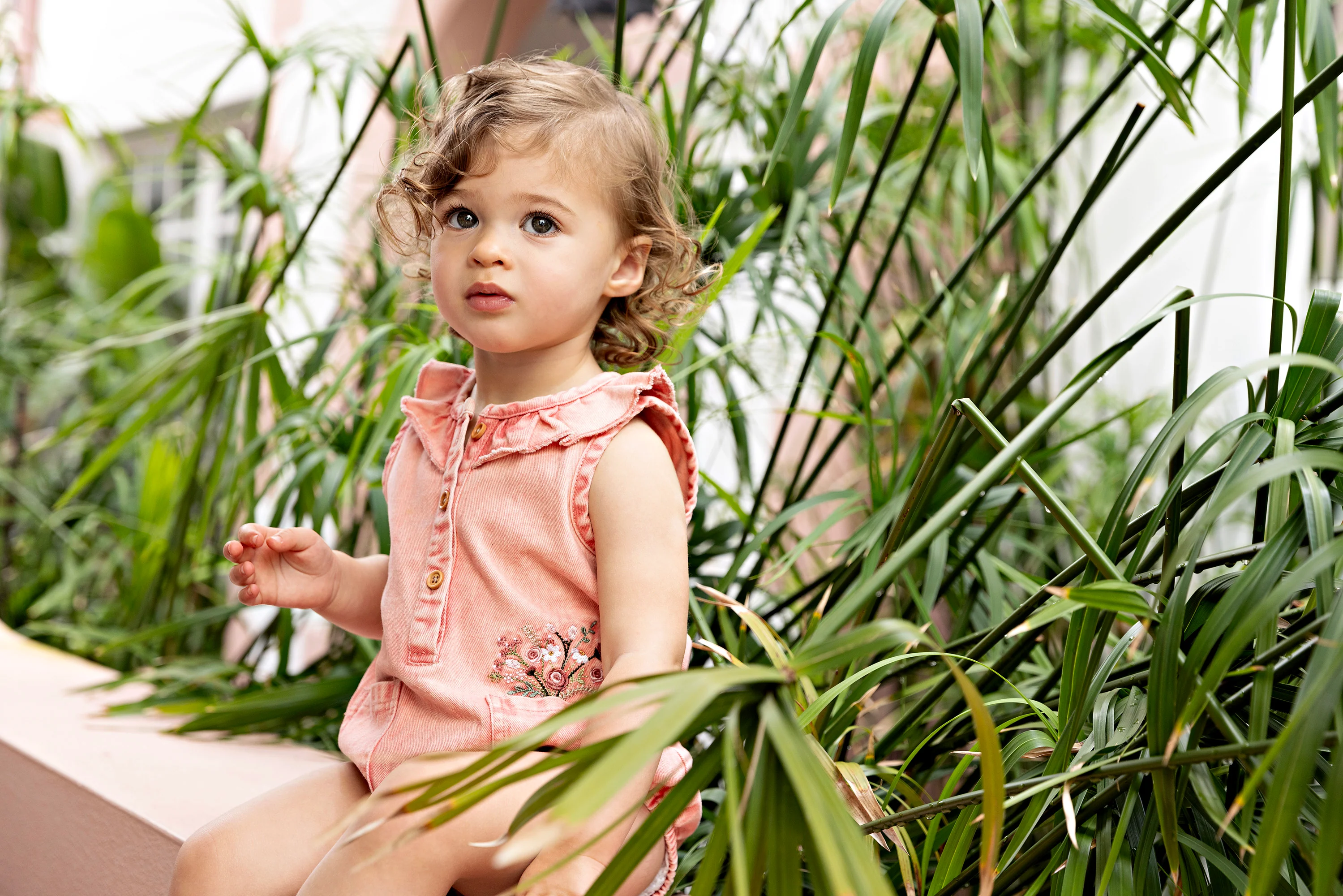 Blooming Pink Romper - Image 2