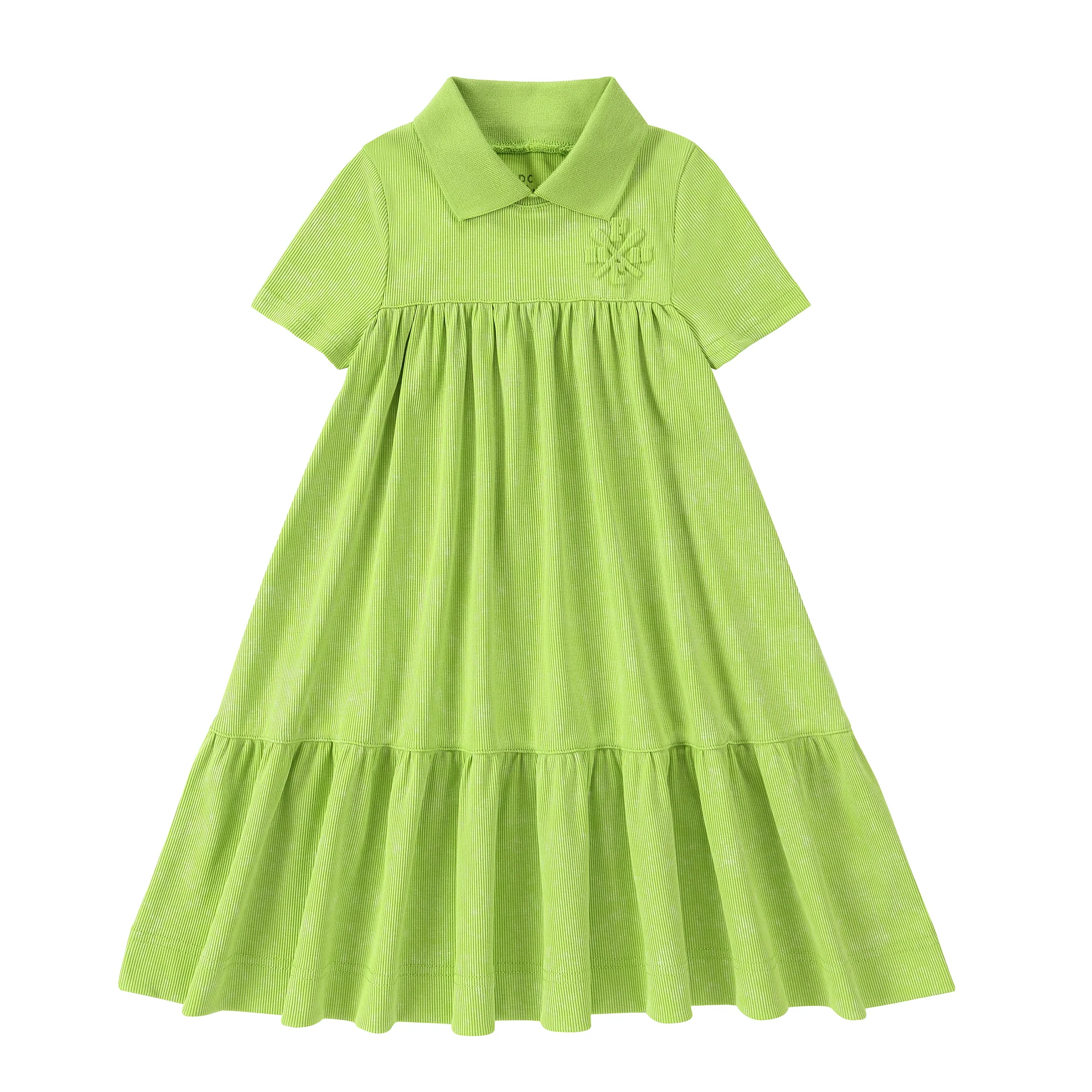 Girls Set Sail Dress with Collar - Image 5