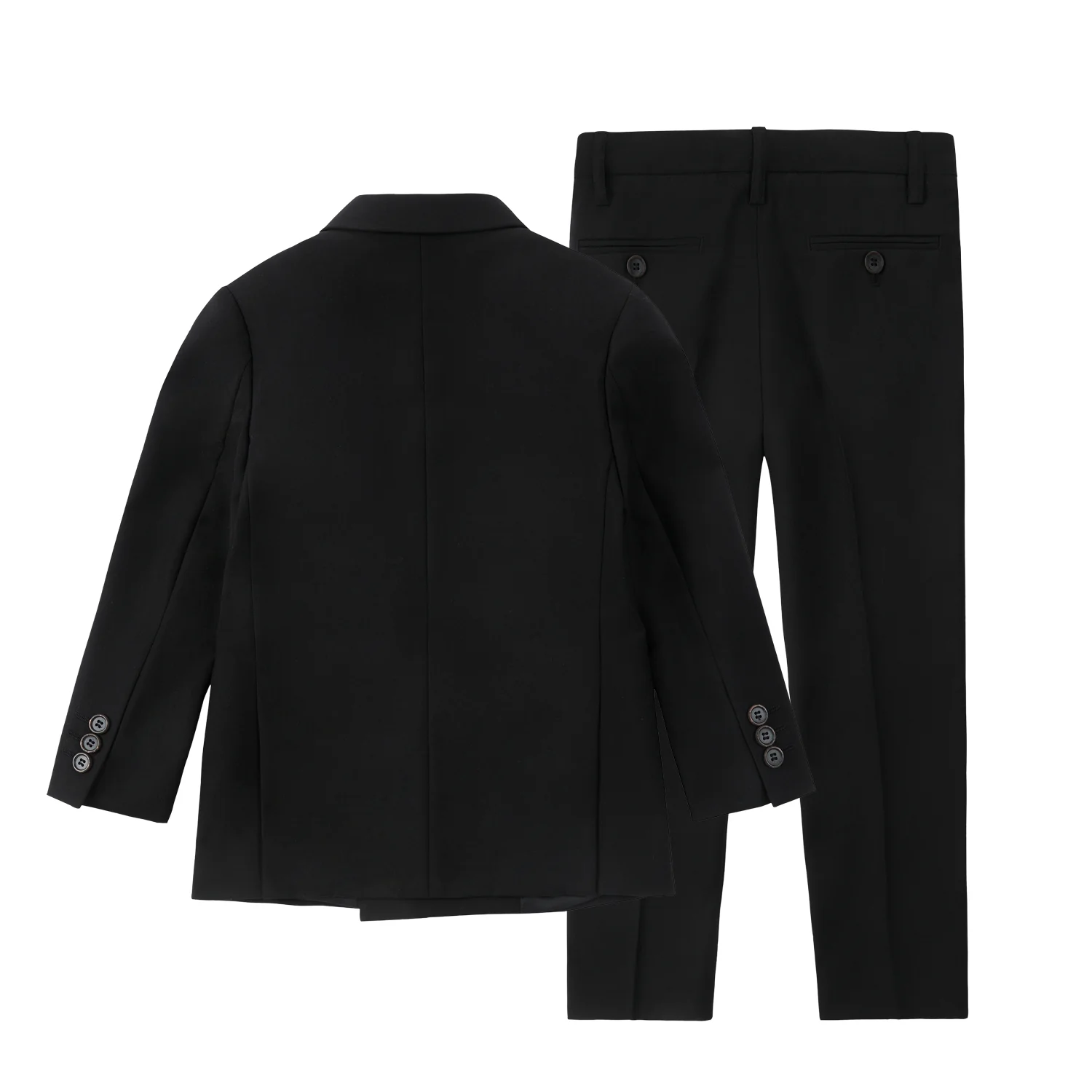Signature Black Double Breasted Suit - Image 2