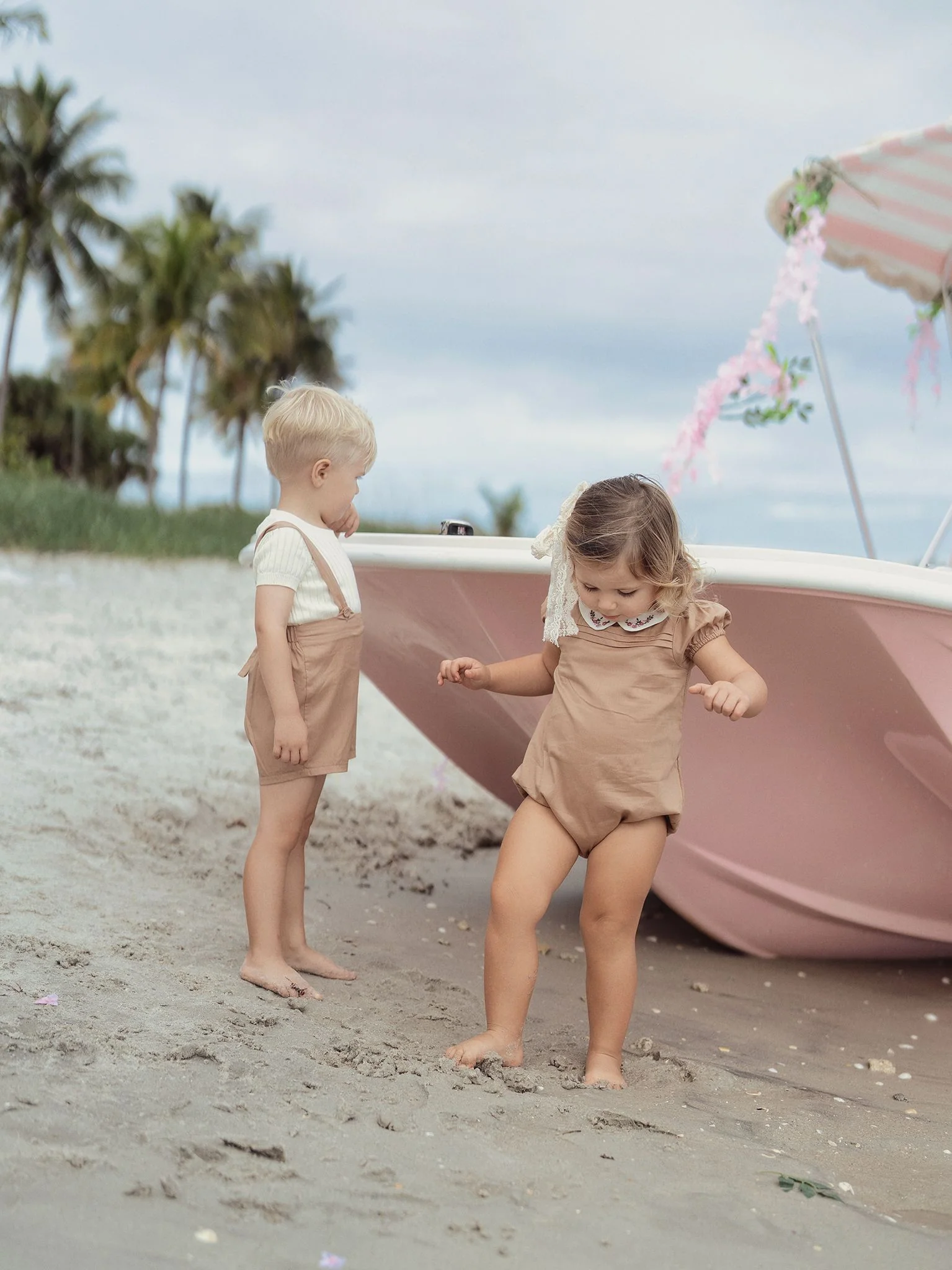 Baby Girls Sweet Charm Romper - Image 5