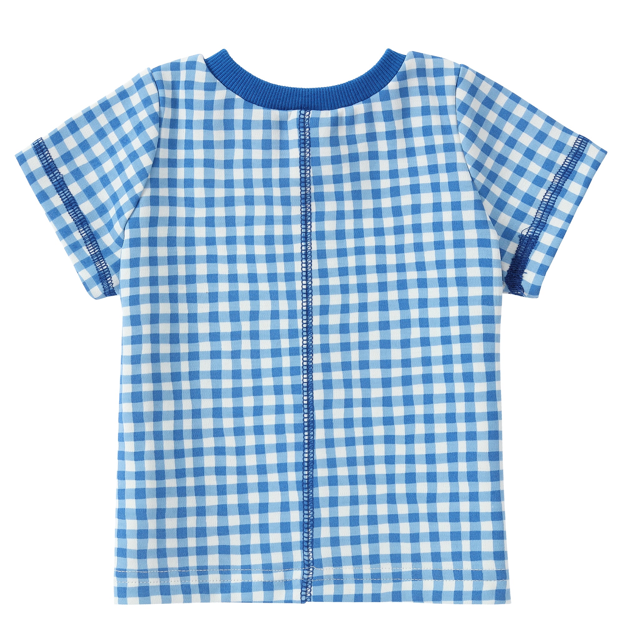 Boys Sweet Check T-Shirt - Image 4