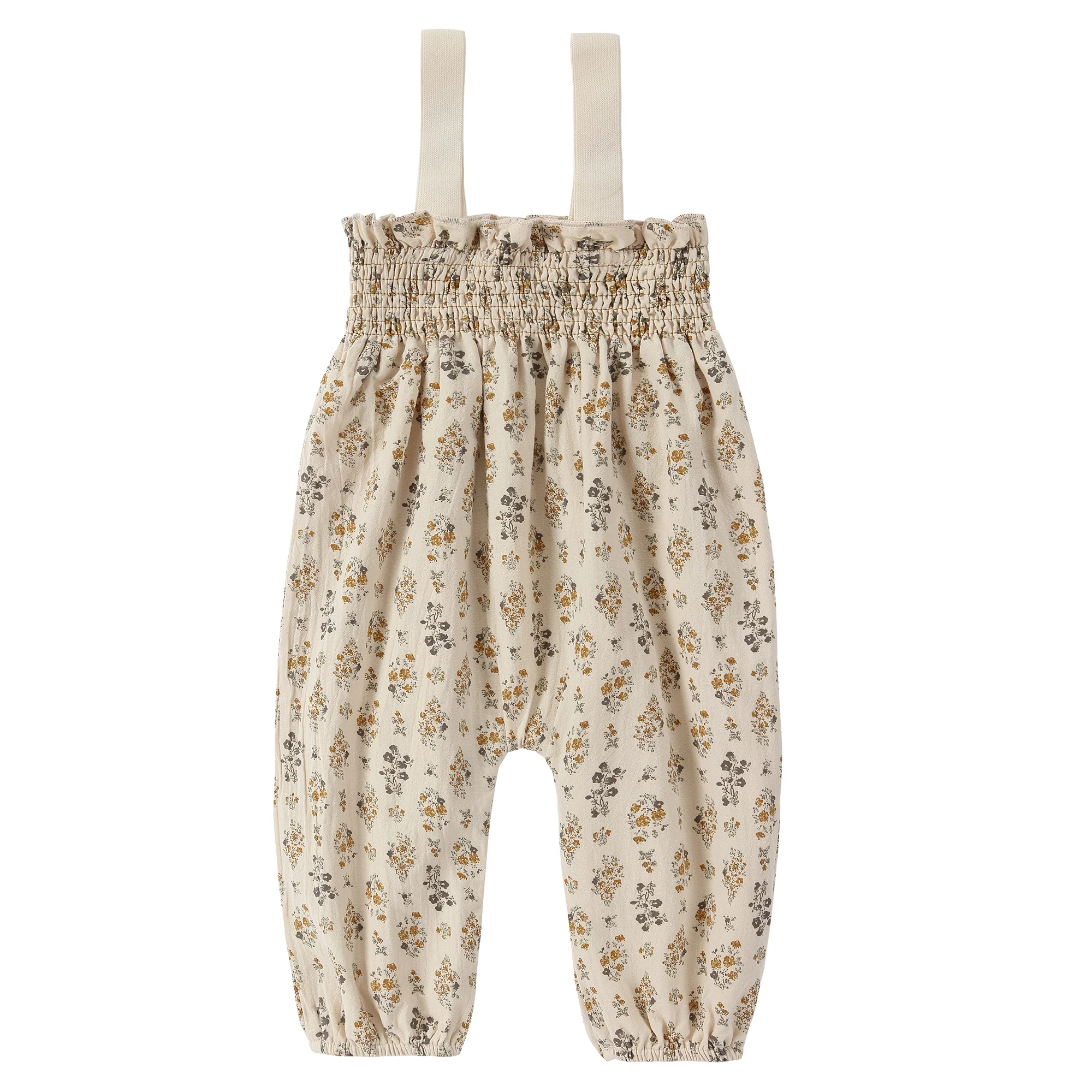 Tan Floral Romper - Image 3