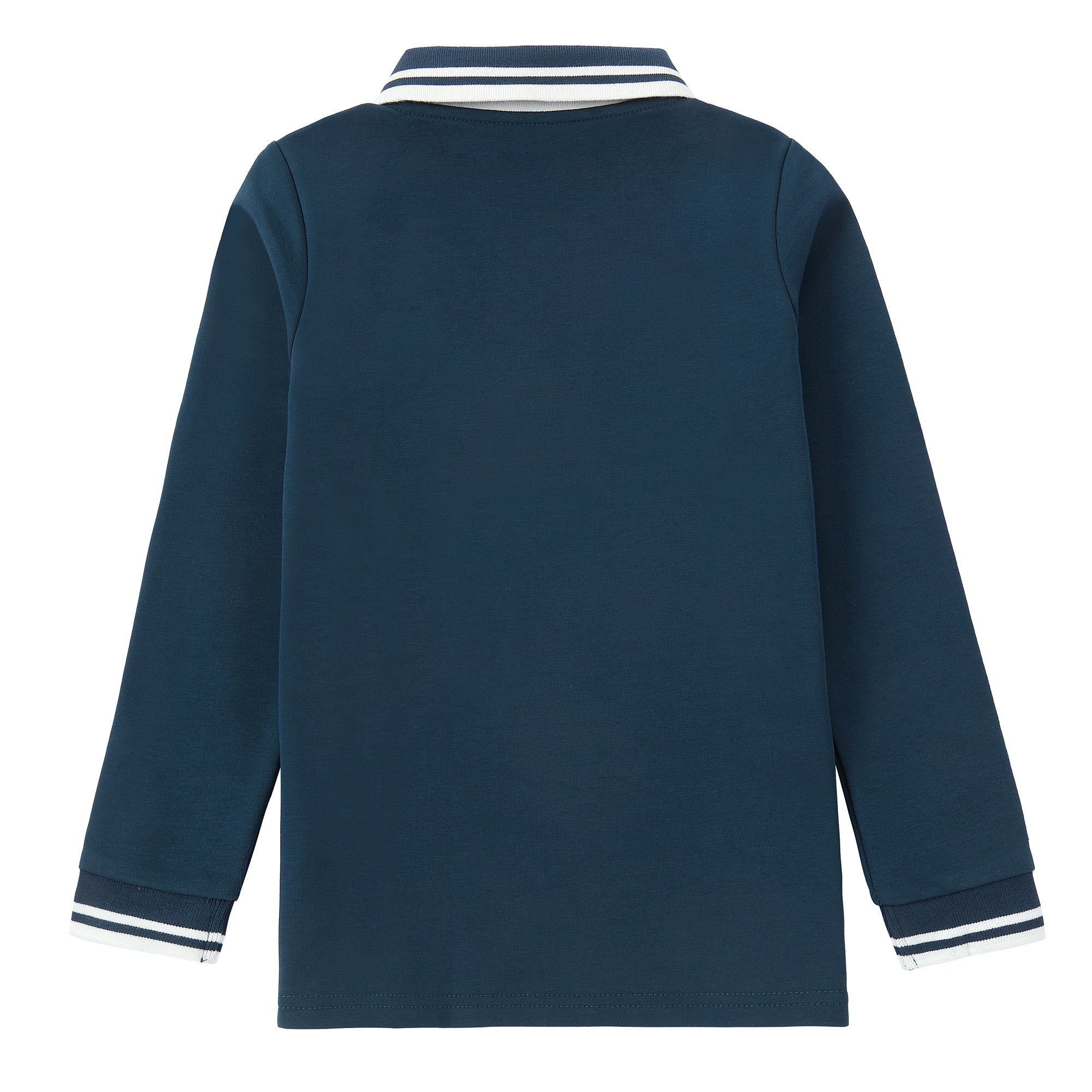 Dark Teal/ White Trim Polo - Image 3
