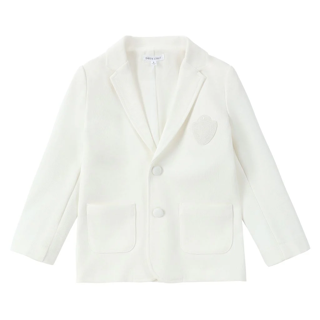 Boys White Blazer - Image 2