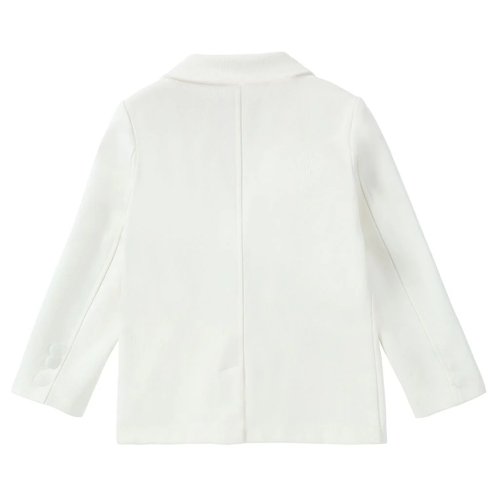 Boys White Blazer - Image 3