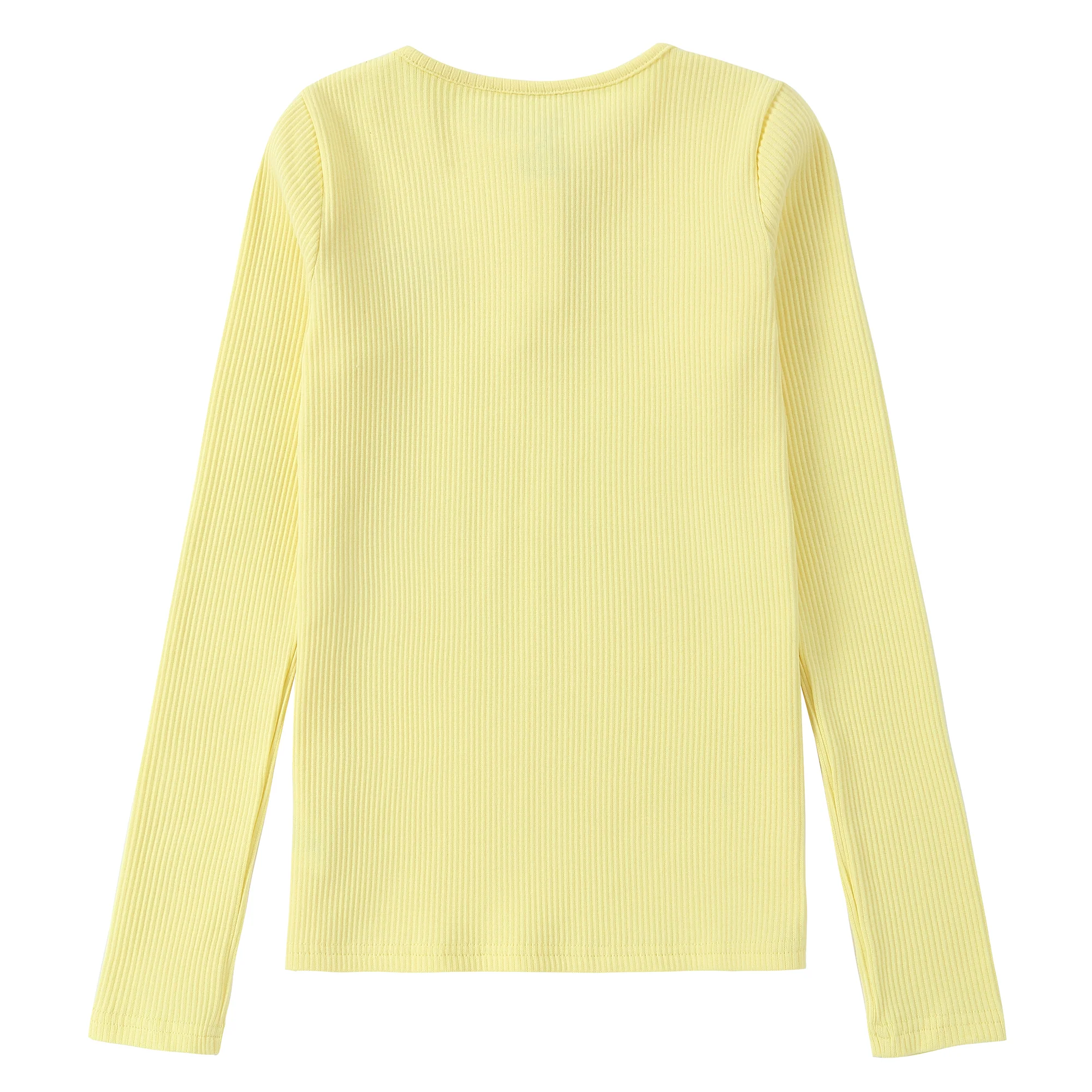 Yellow Henley T-Shirt - Image 3